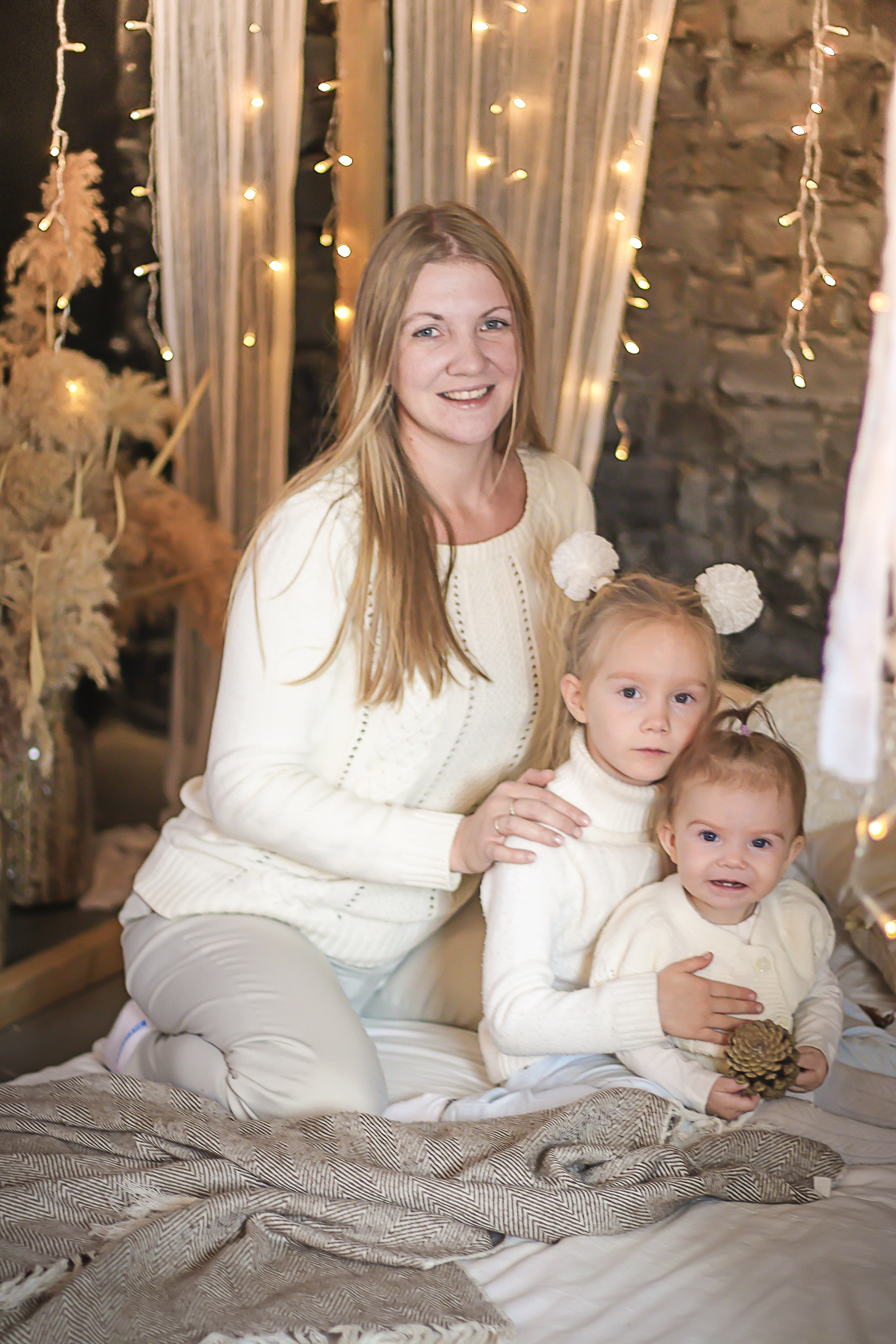 Новогодняя семейная история. Семейный фотограф в городе Саратове — Анна