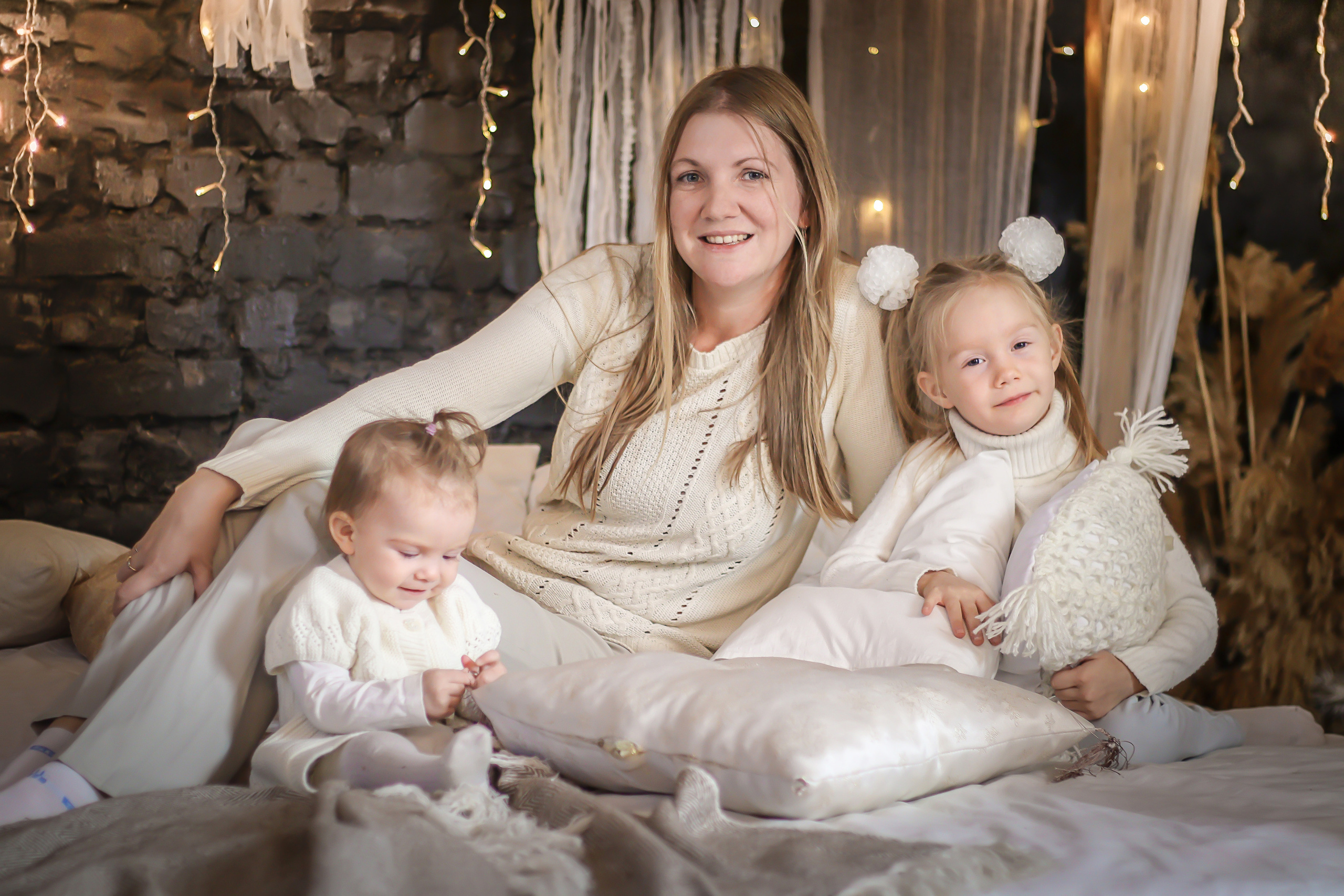 Новогодняя семейная история. Семейный фотограф в городе Саратове — Анна