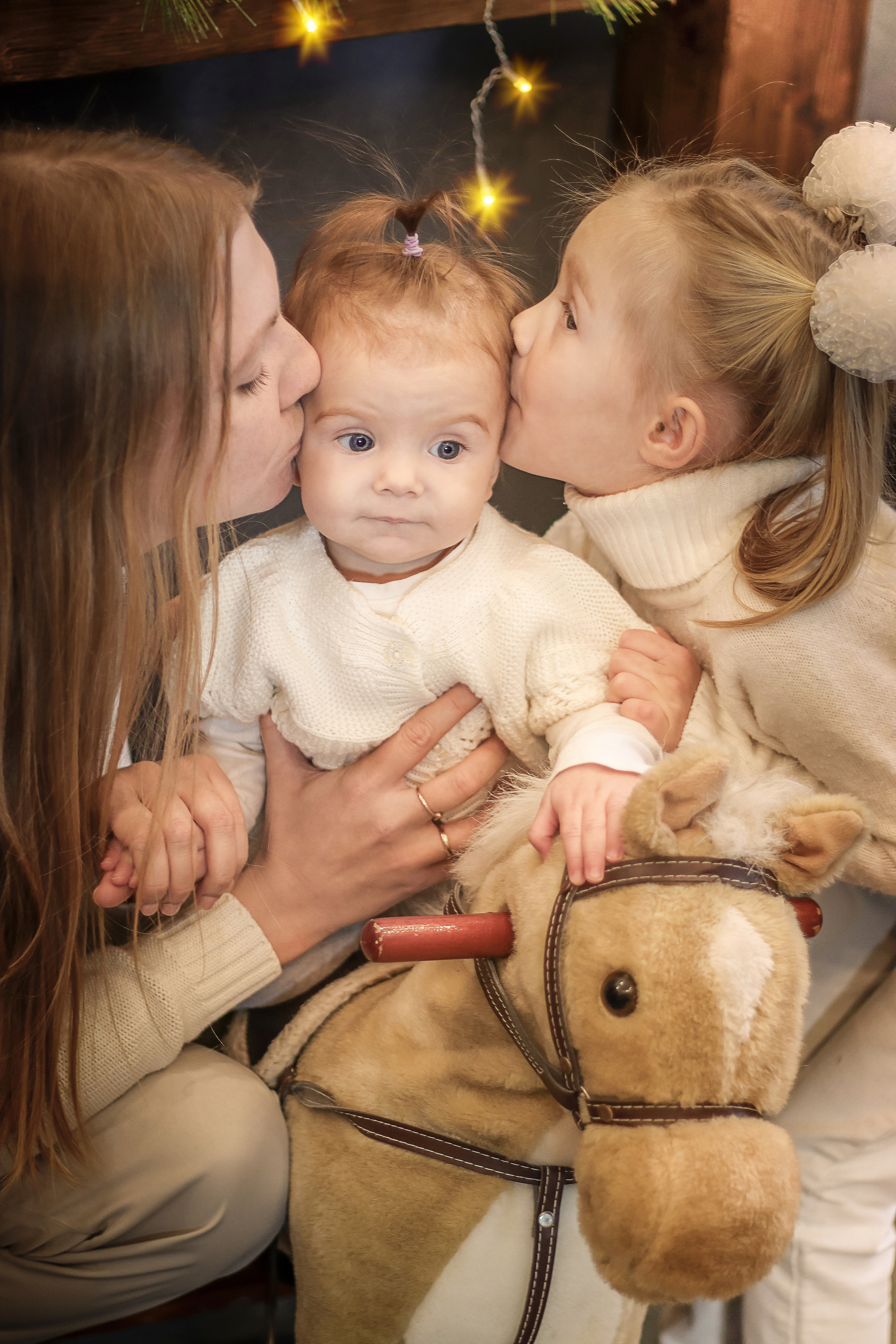 Новогодняя семейная история. Семейный фотограф в городе Саратове — Анна