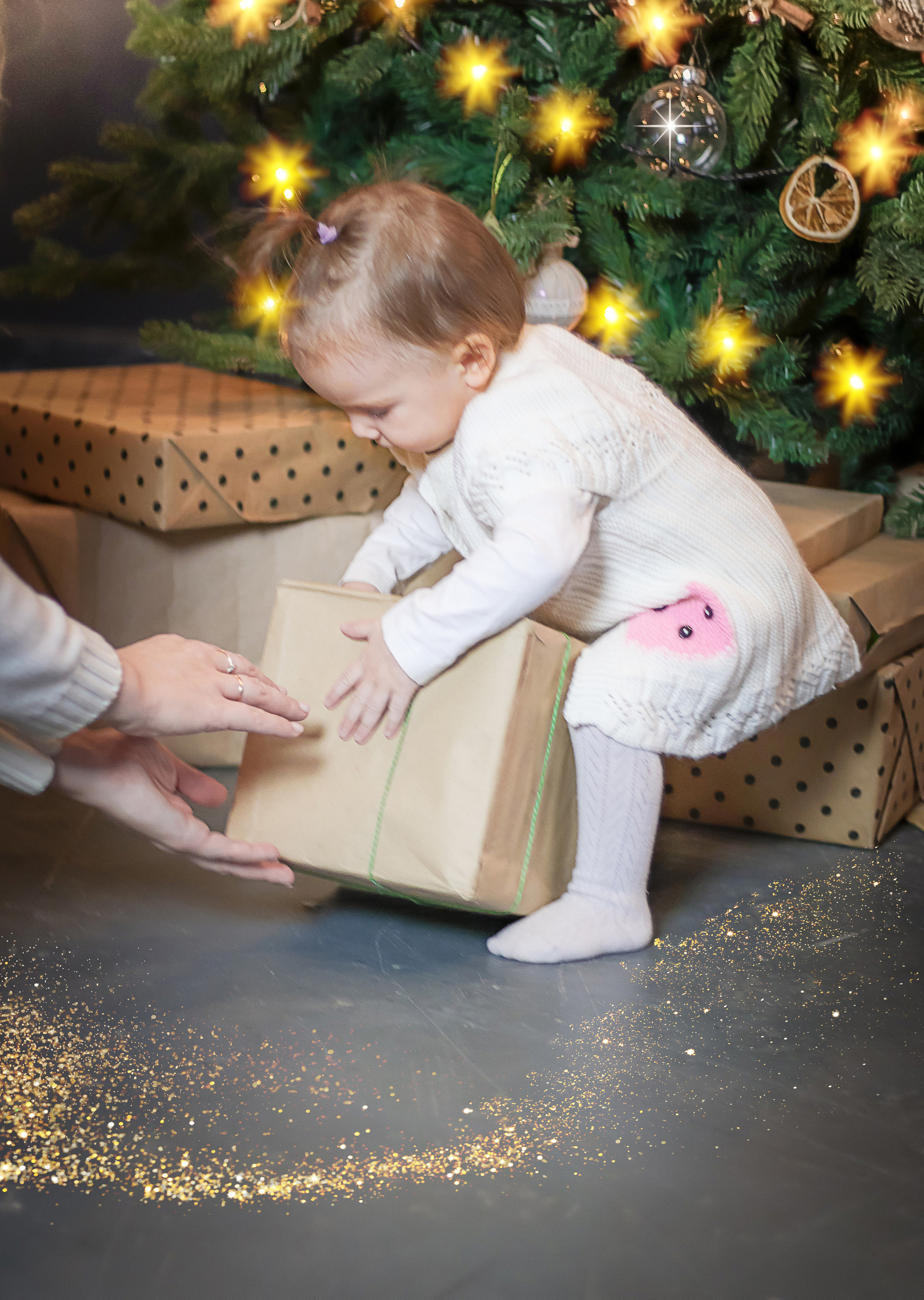 Новогодняя семейная история. Семейный фотограф в городе Саратове — Анна