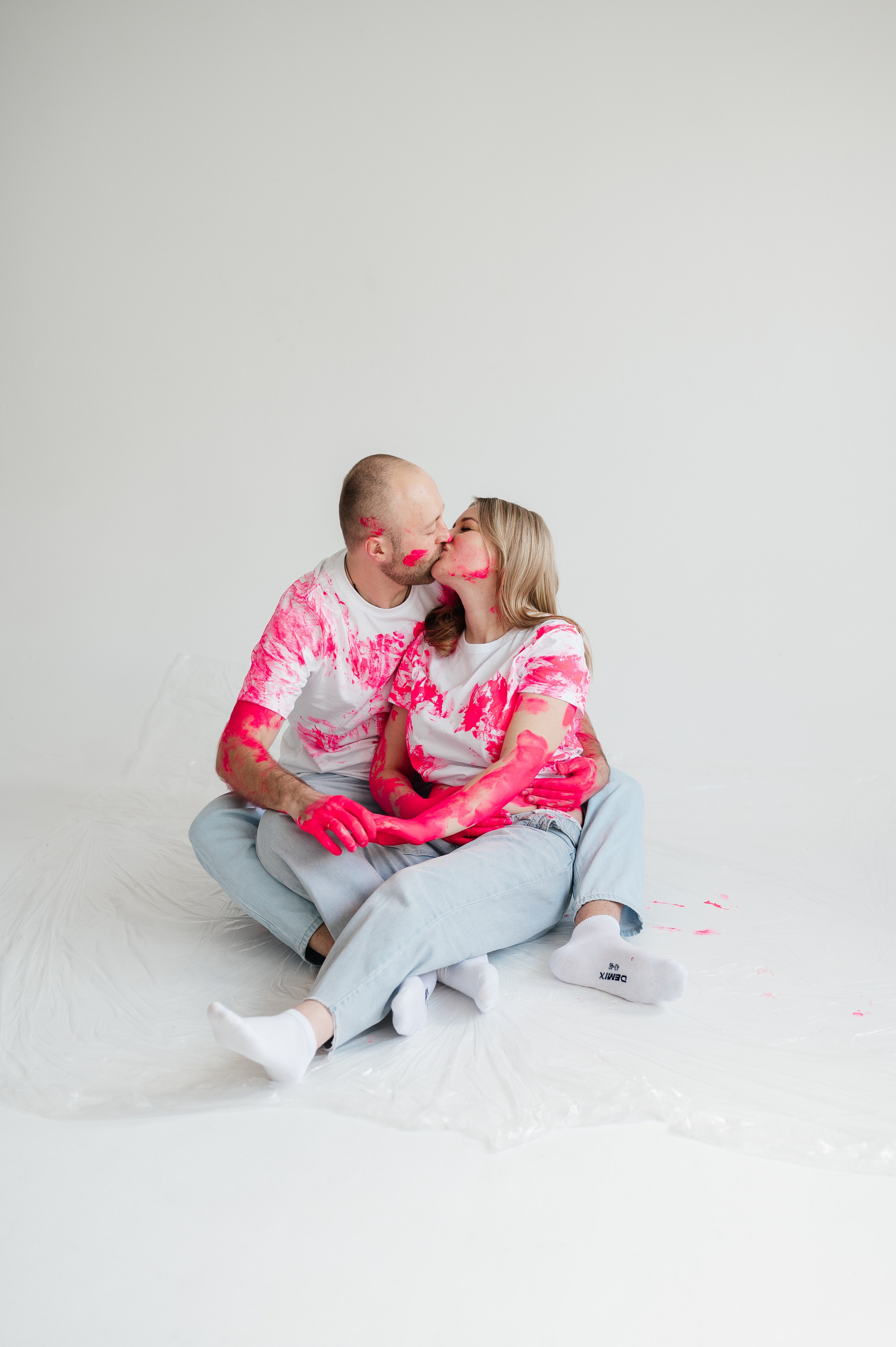 Гендер пати с красками. Свадебный и семейный фотограф в Краснодаре Алина Мельник