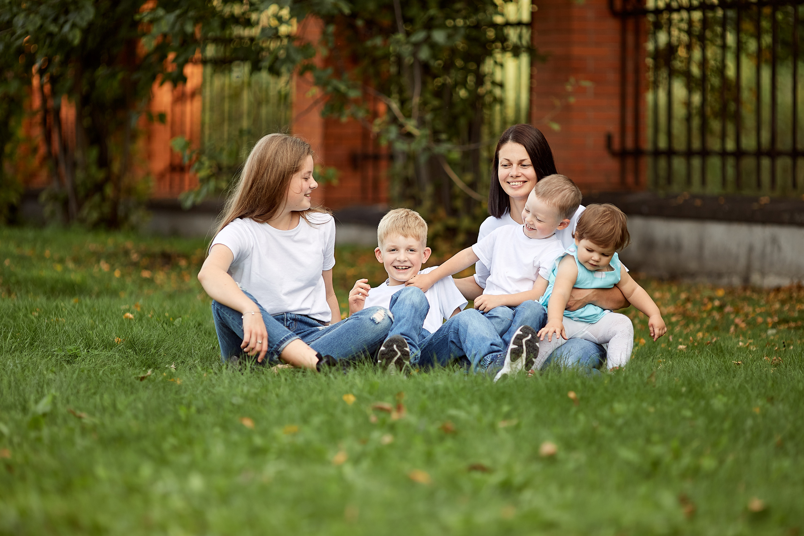 2 дочки, 2 сыночка. Фотограф Москва|Ясенево Яна Новокрещенных