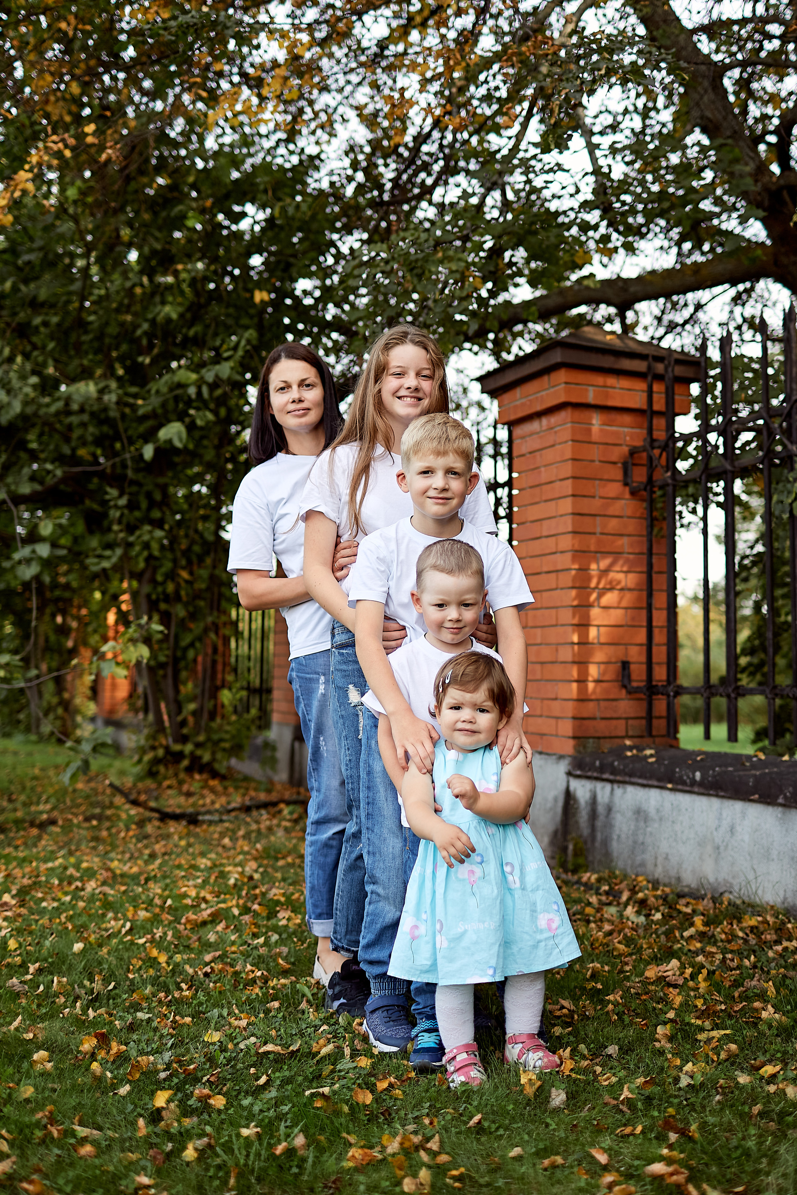 2 дочки, 2 сыночка. Фотограф Москва|Ясенево Яна Новокрещенных