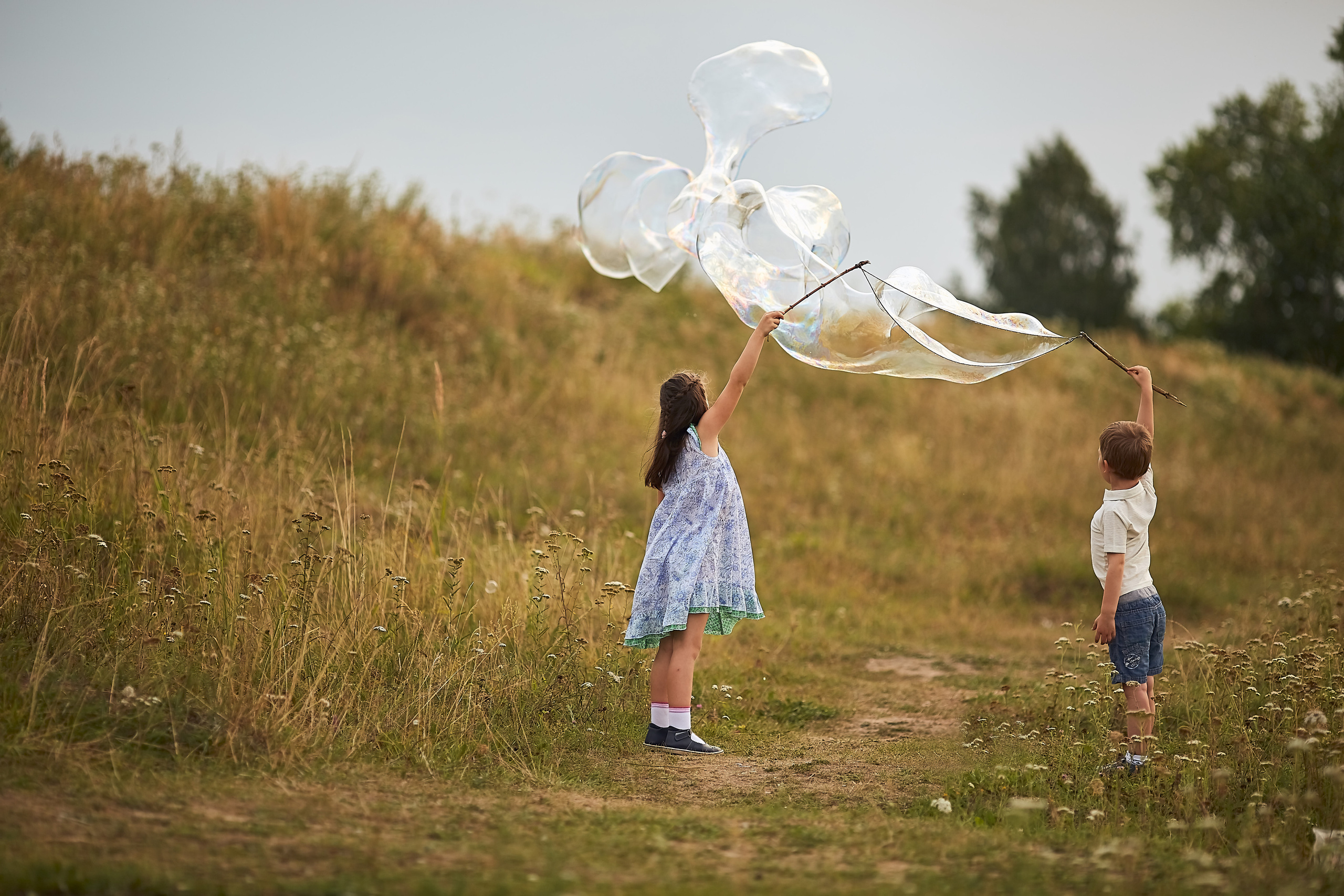 Магия вне Хогвардса. Чудесные пузыри. Фотограф Москва|Ясенево Яна Новокрещенных
