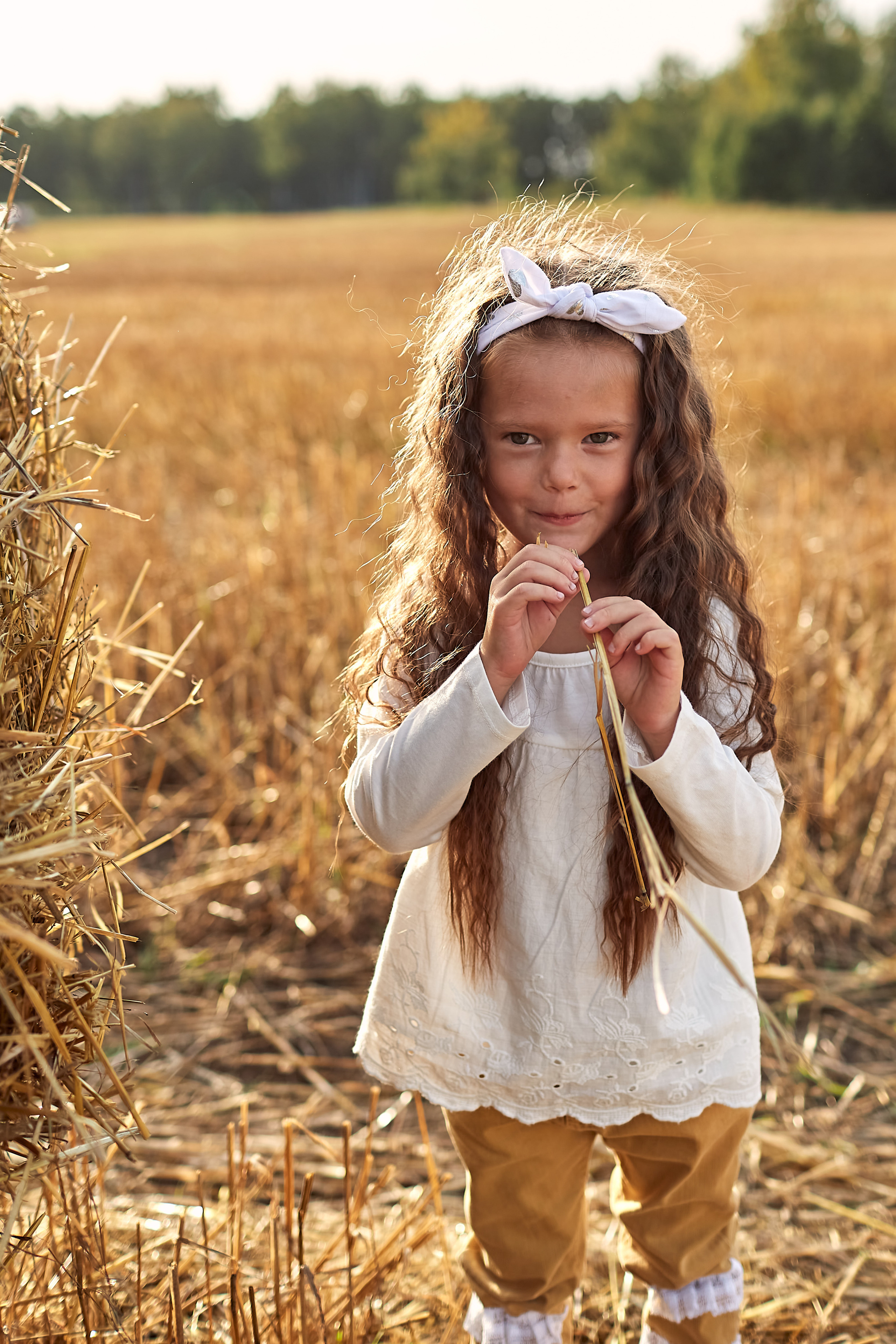 Безмятежность в поле. Фотограф Москва|Ясенево Яна Новокрещенных