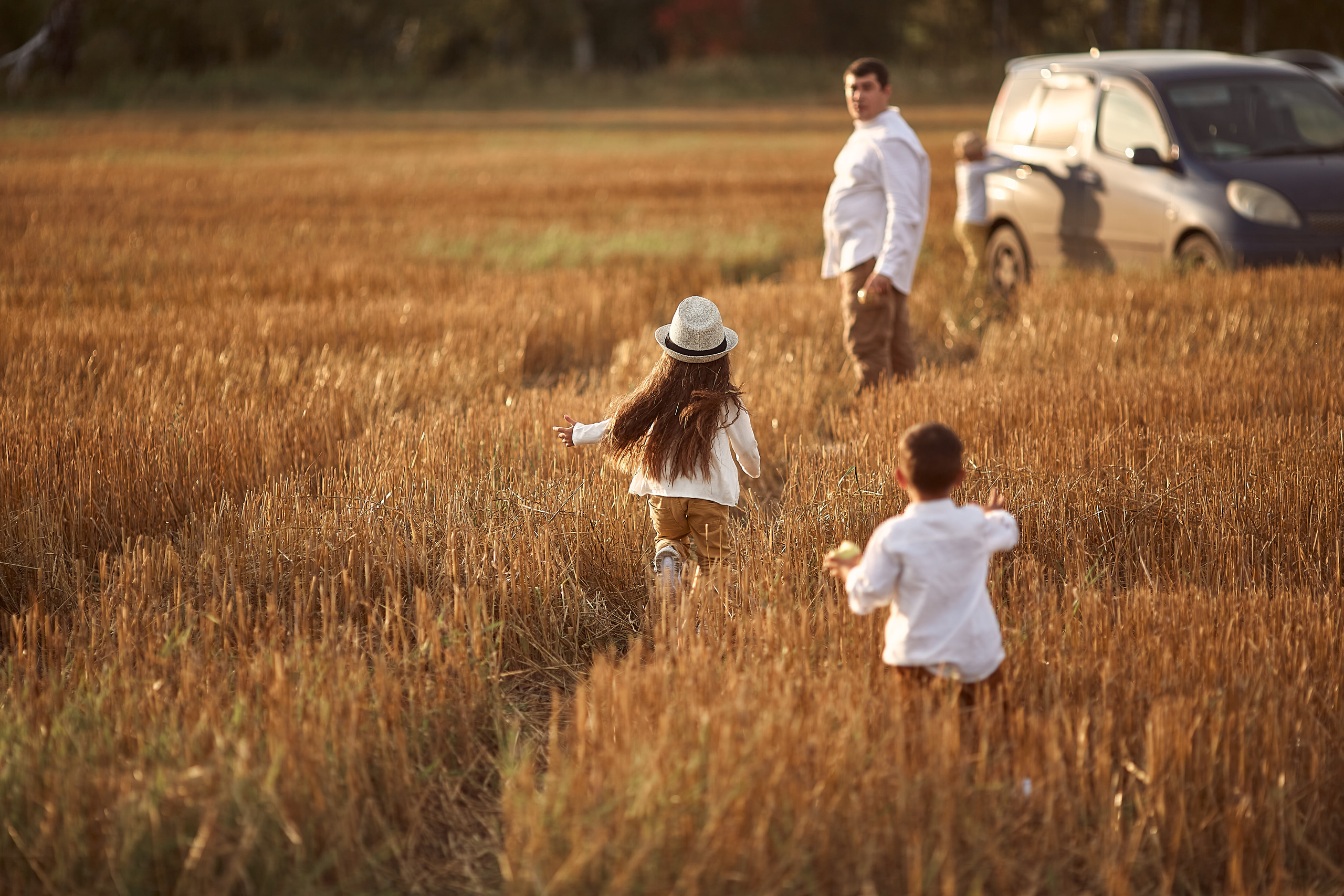 Безмятежность в поле. Фотограф Москва|Ясенево Яна Новокрещенных