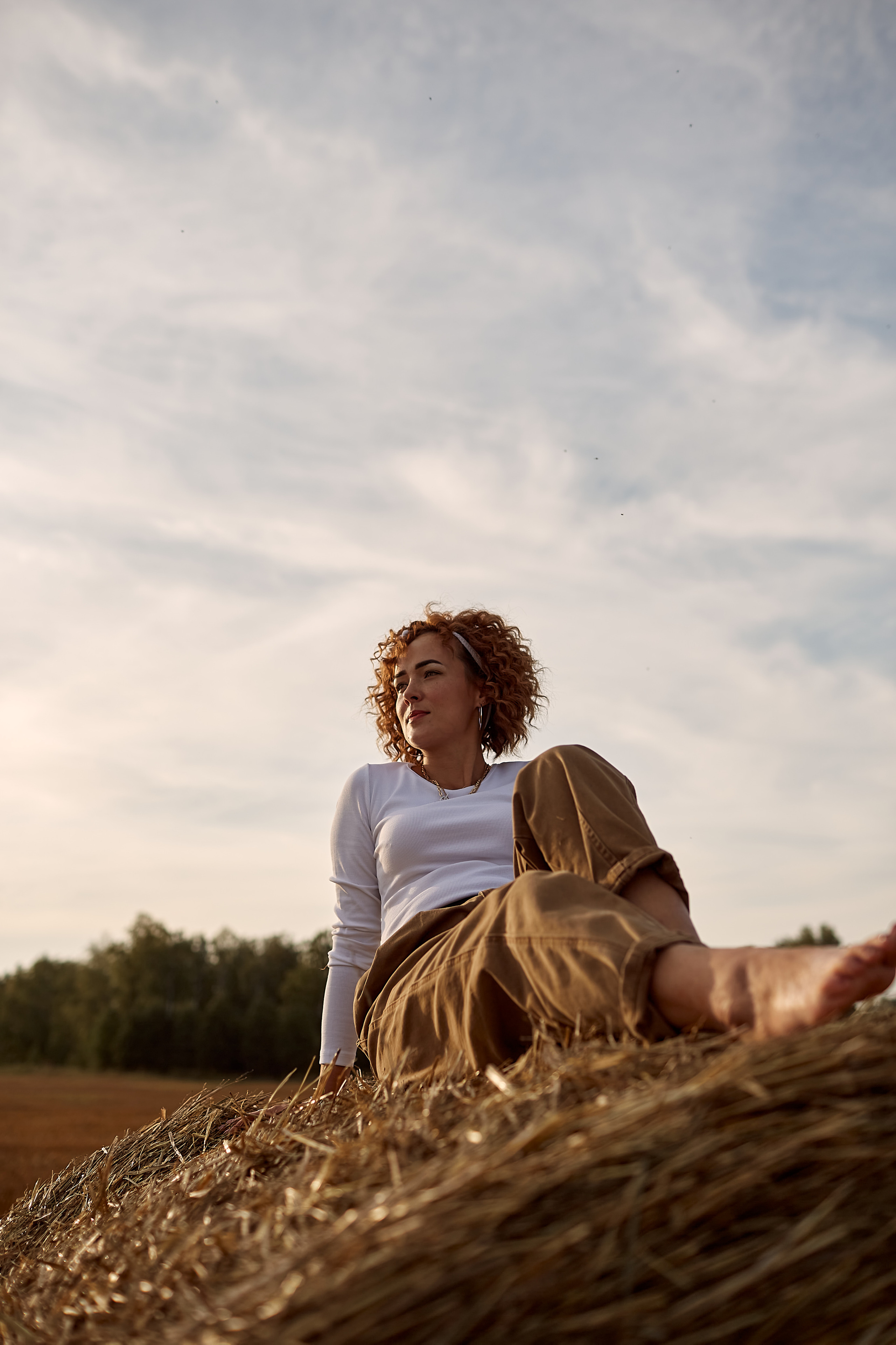 Безмятежность в поле. Фотограф Москва|Ясенево Яна Новокрещенных