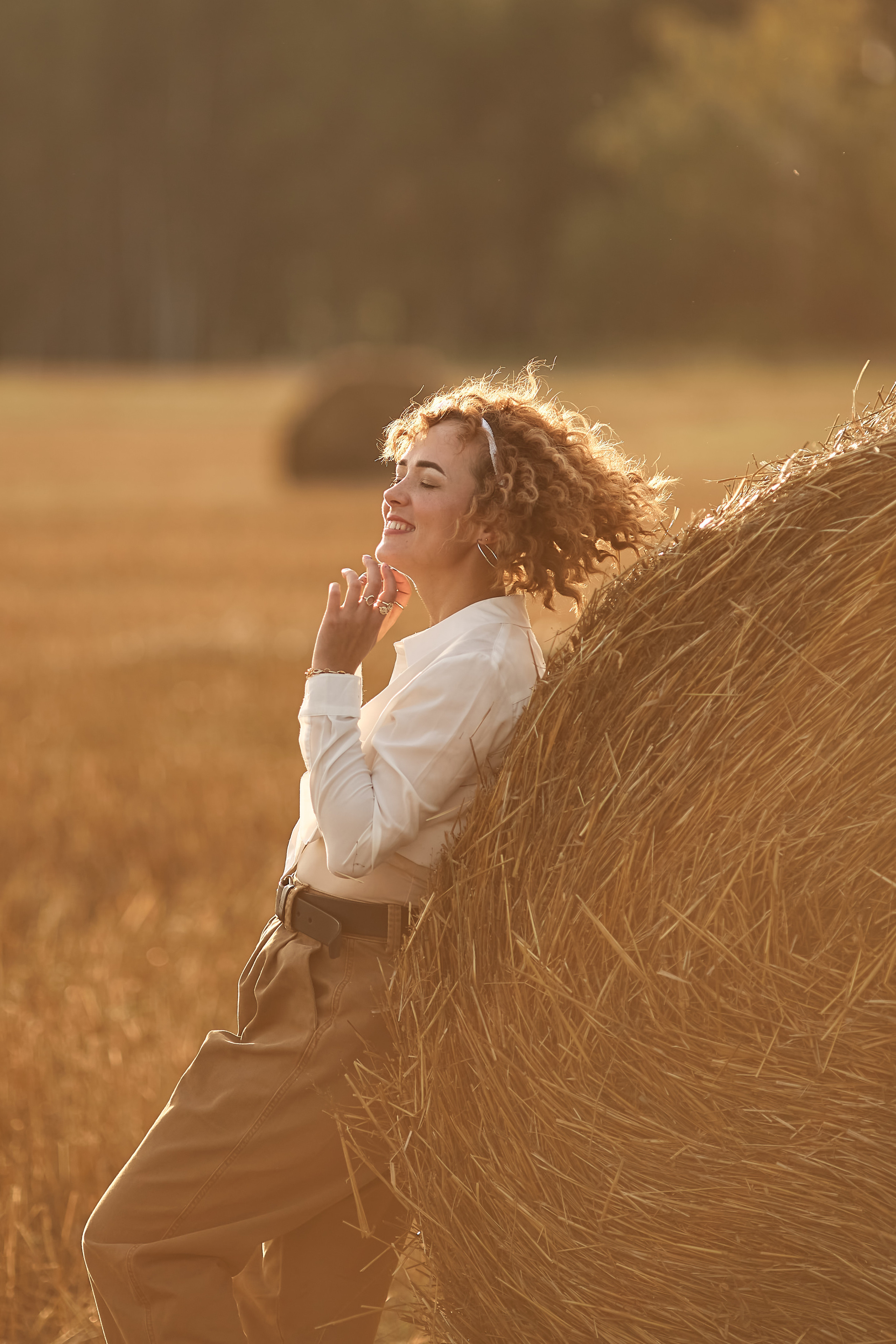 Безмятежность в поле. Фотограф Москва|Ясенево Яна Новокрещенных