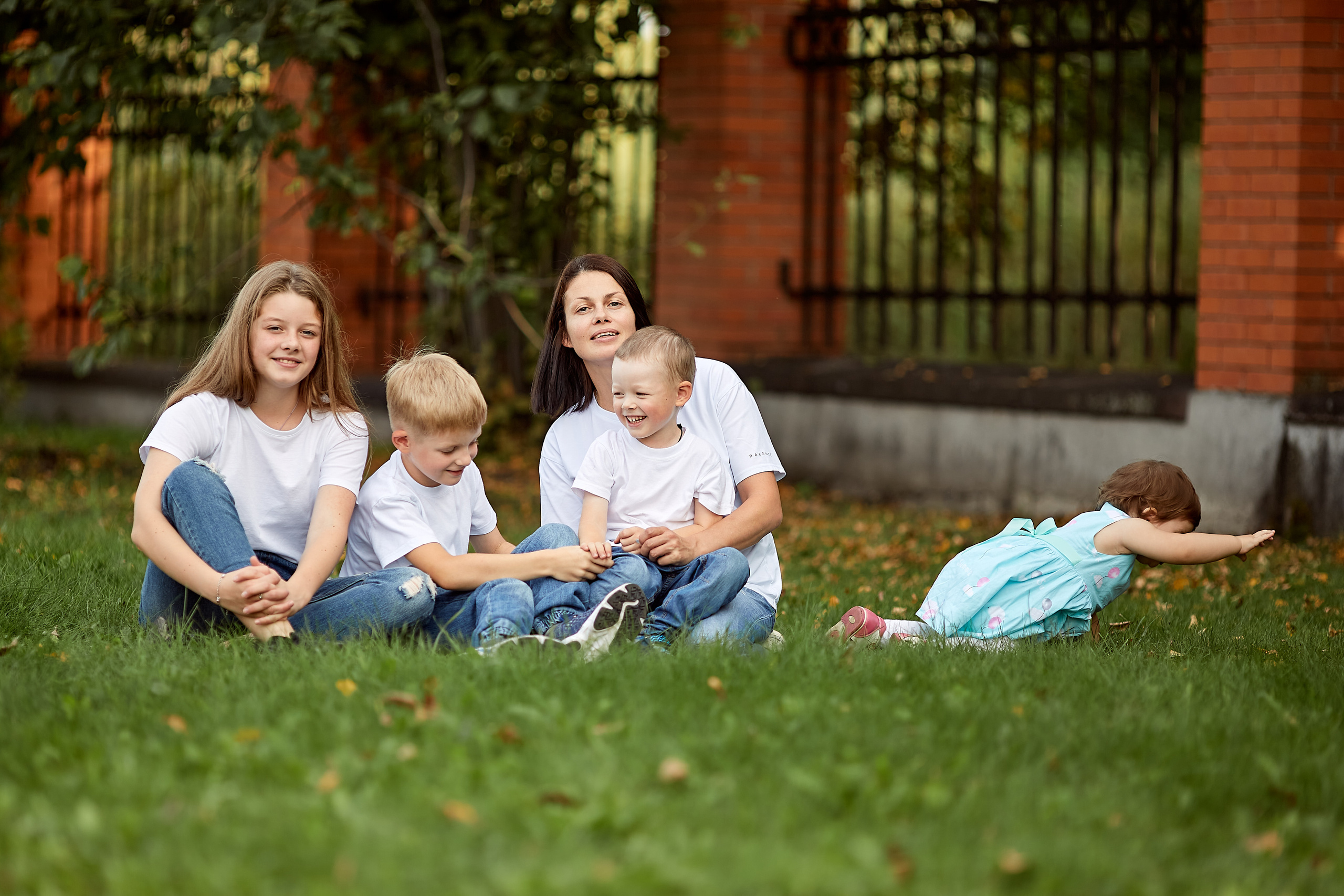 2 дочки, 2 сыночка. Фотограф Москва|Ясенево Яна Новокрещенных