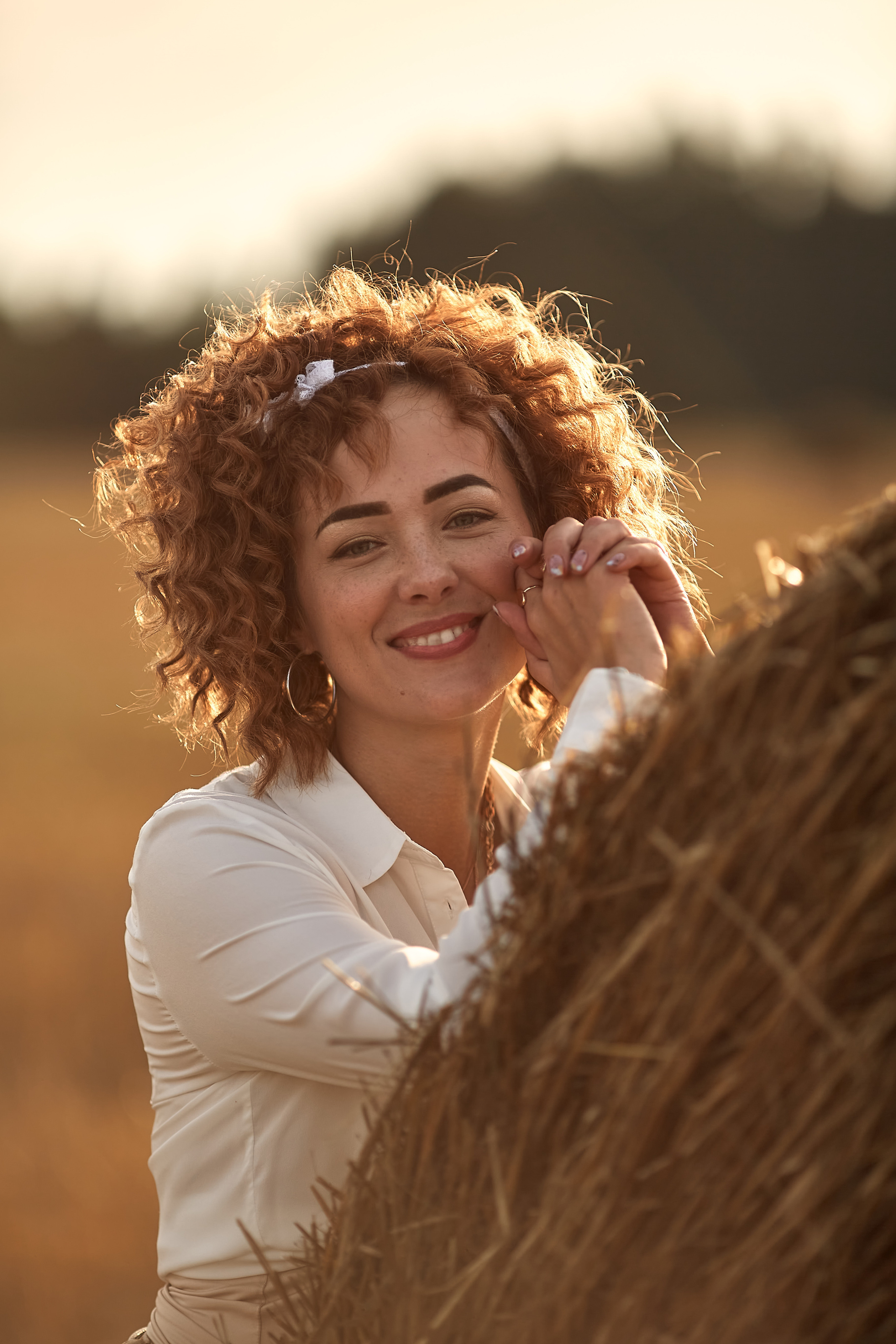 Безмятежность в поле. Фотограф Москва|Ясенево Яна Новокрещенных