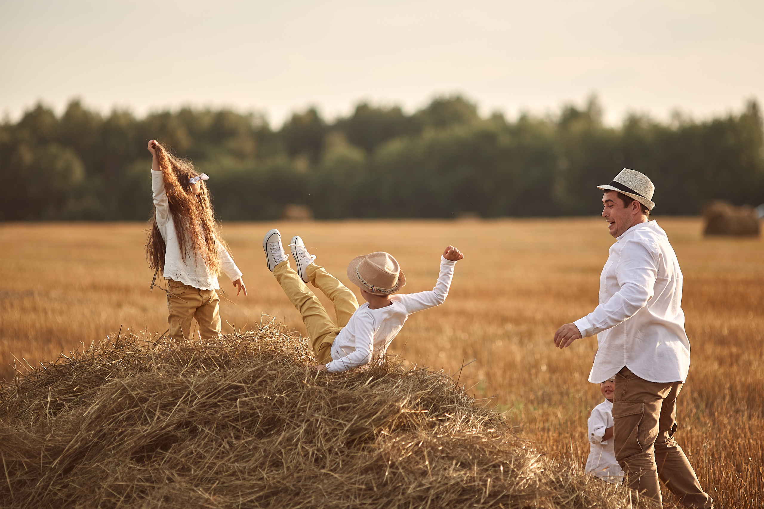 Безмятежность в поле. Фотограф Москва|Ясенево Яна Новокрещенных