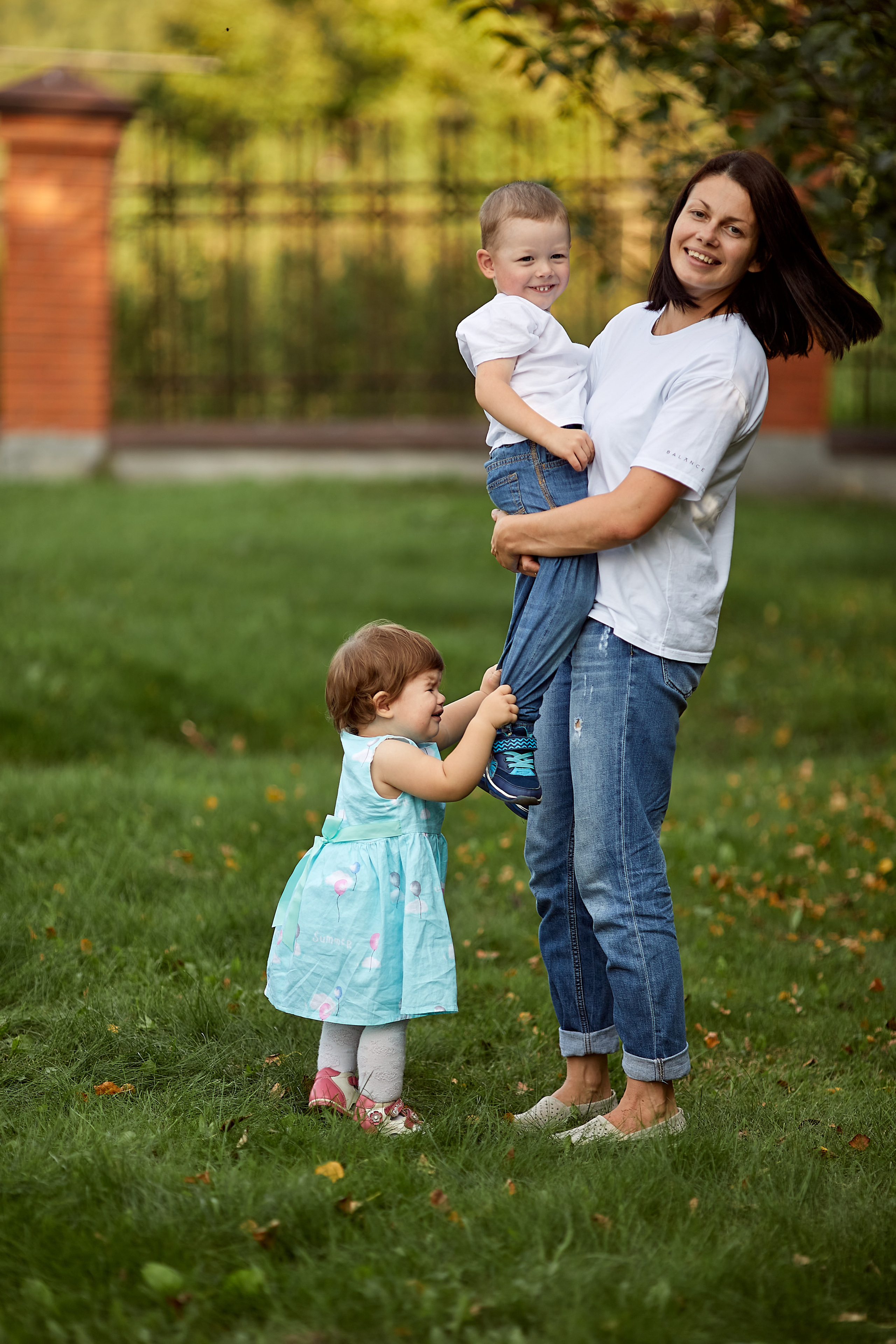 2 дочки, 2 сыночка. Фотограф Москва|Ясенево Яна Новокрещенных