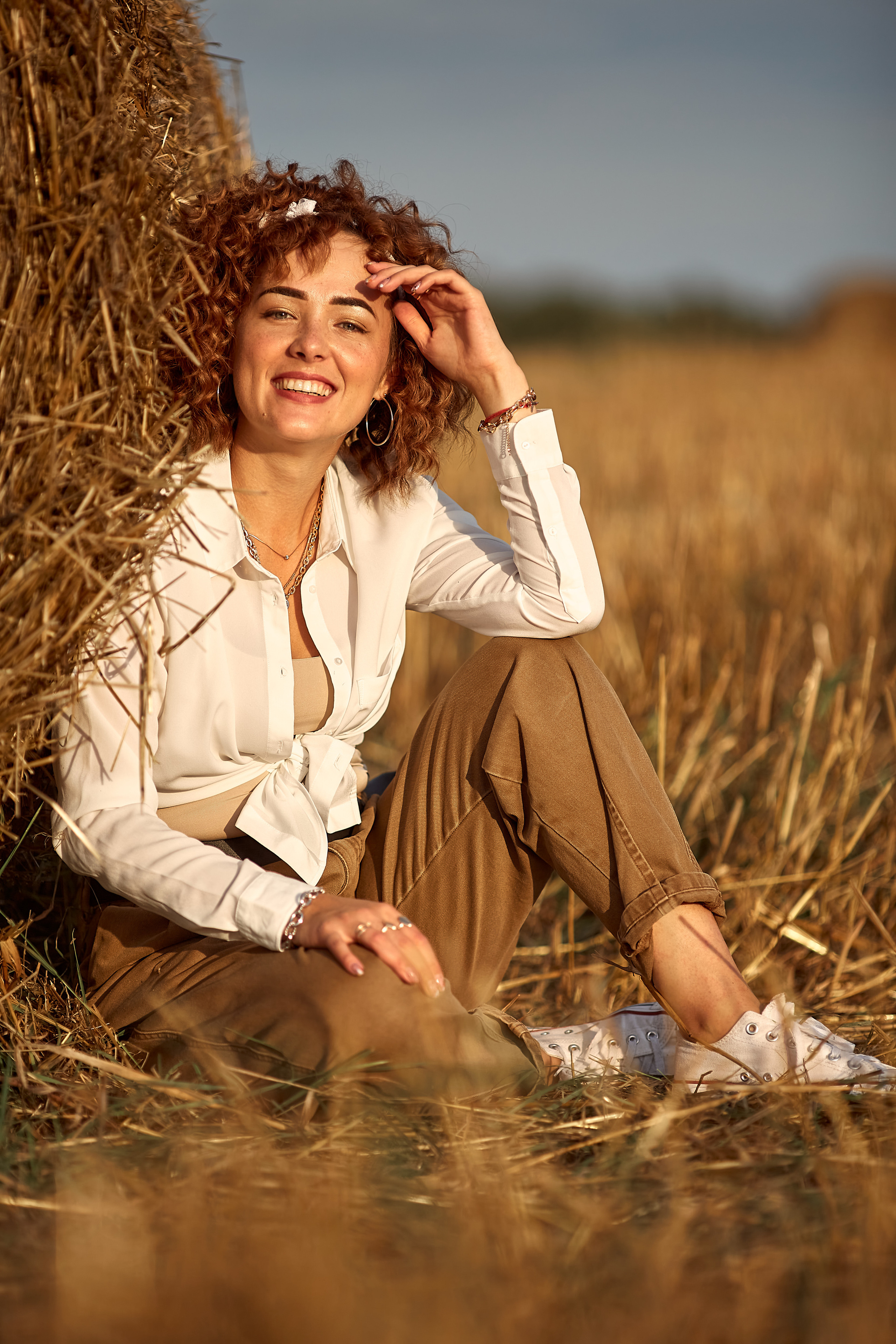 Безмятежность в поле. Фотограф Москва|Ясенево Яна Новокрещенных