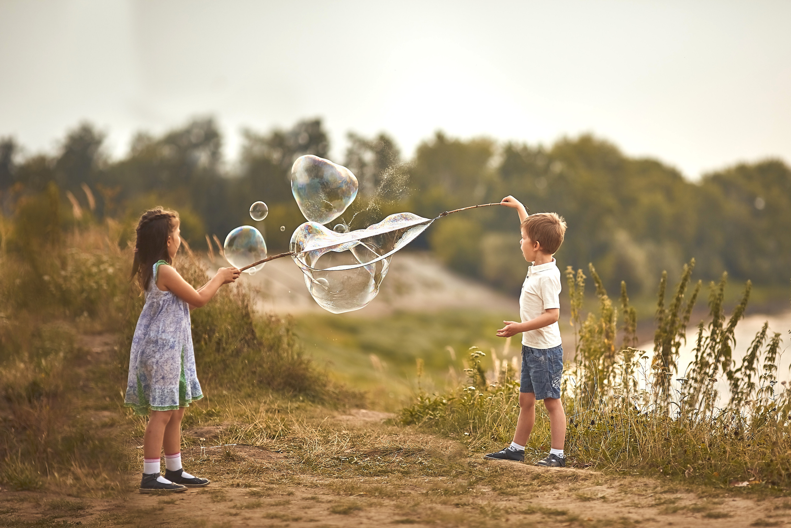 Магия вне Хогвардса. Чудесные пузыри. Фотограф Москва|Ясенево Яна Новокрещенных