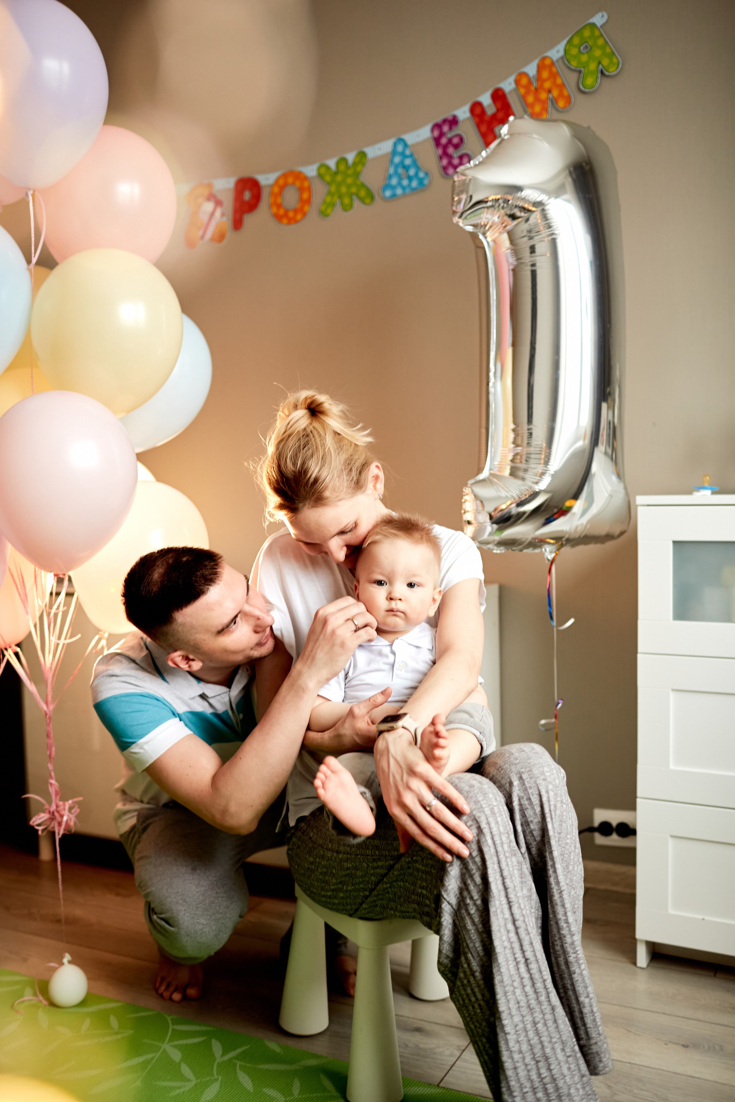 Мишутке год!. Фотограф Москва|Ясенево Яна Новокрещенных