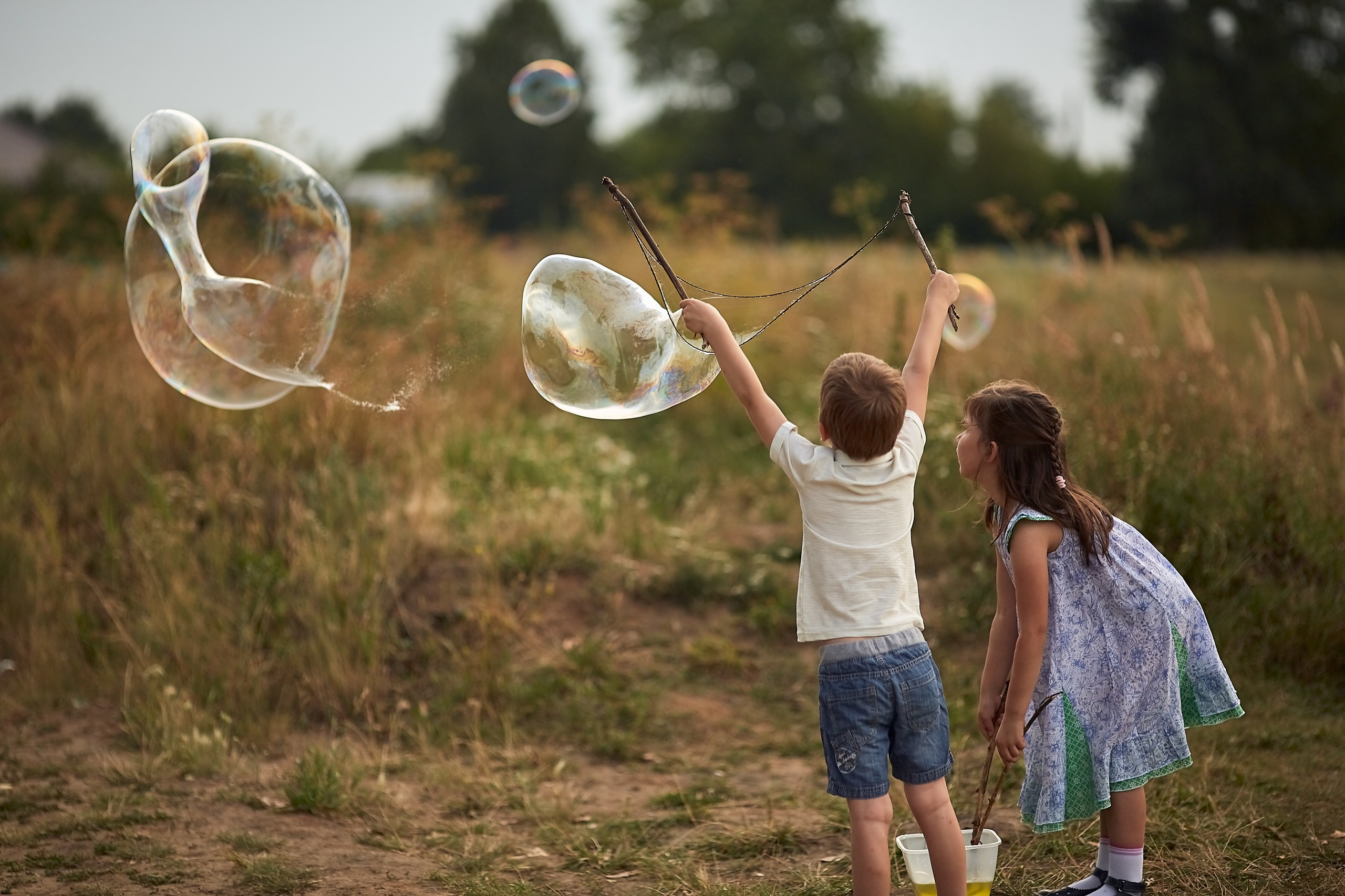 Магия вне Хогвардса. Чудесные пузыри. Фотограф Москва|Ясенево Яна Новокрещенных