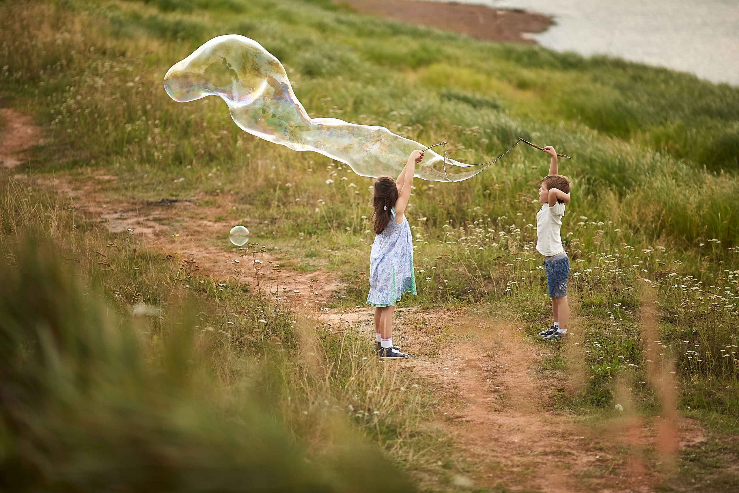 Магия вне Хогвардса. Чудесные пузыри. Фотограф Москва|Ясенево Яна Новокрещенных