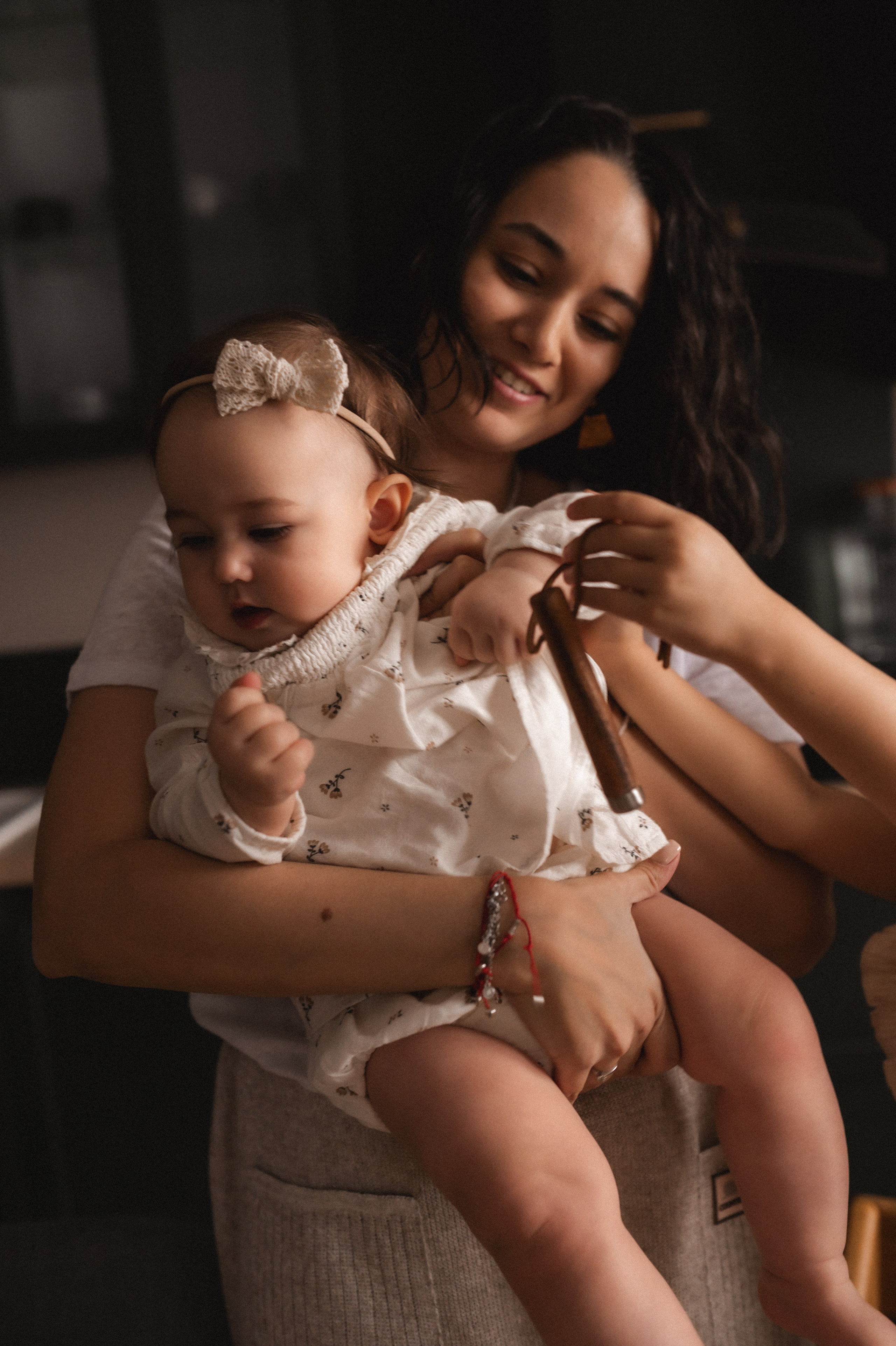 Полина, Дима, Мия и Эмма дома. Семейный и свадебный lifestyle-фотограф в Москве Мария Петрова