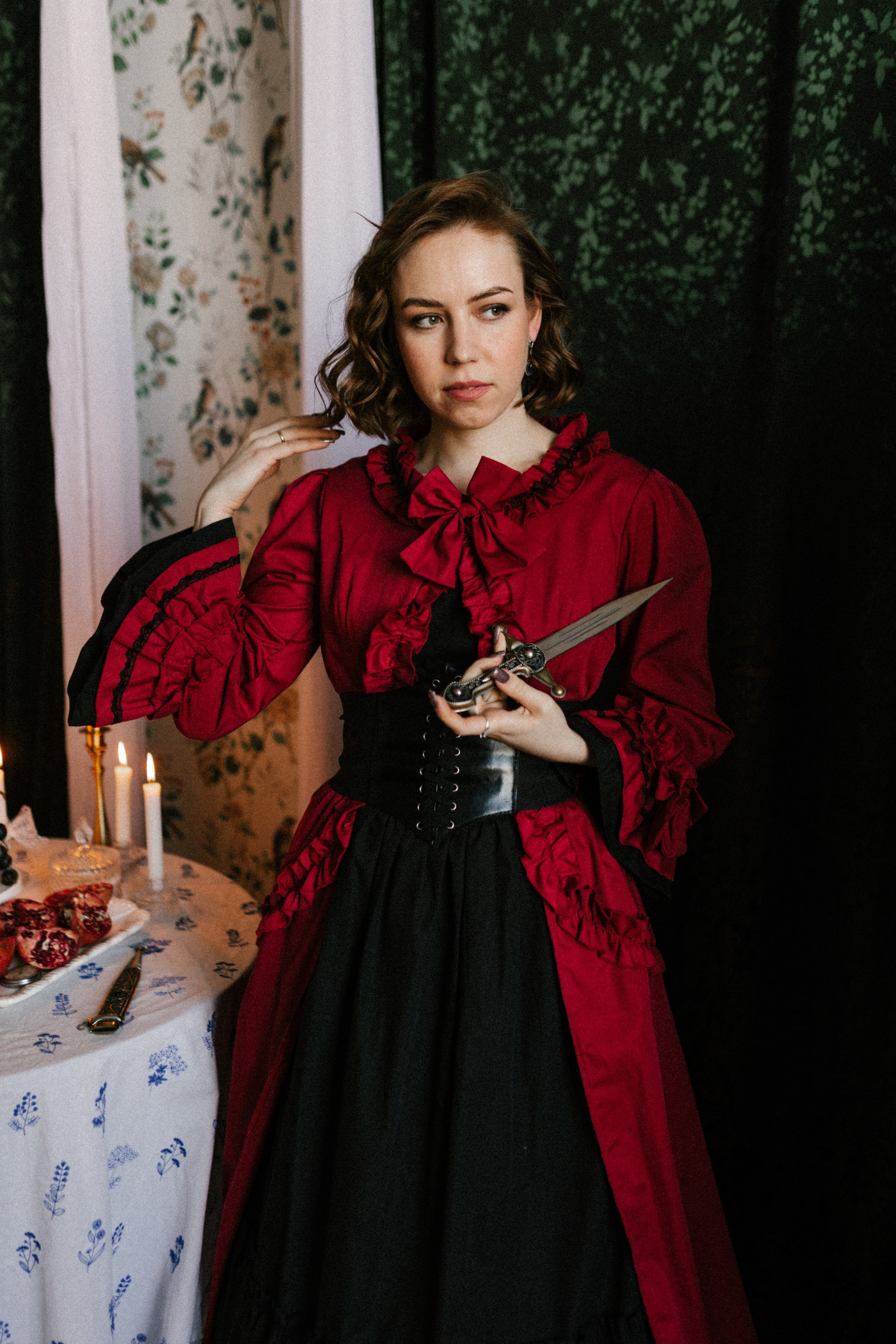 Красное-черное настроение. Свадебный и портретный фотограф — Мария Костина