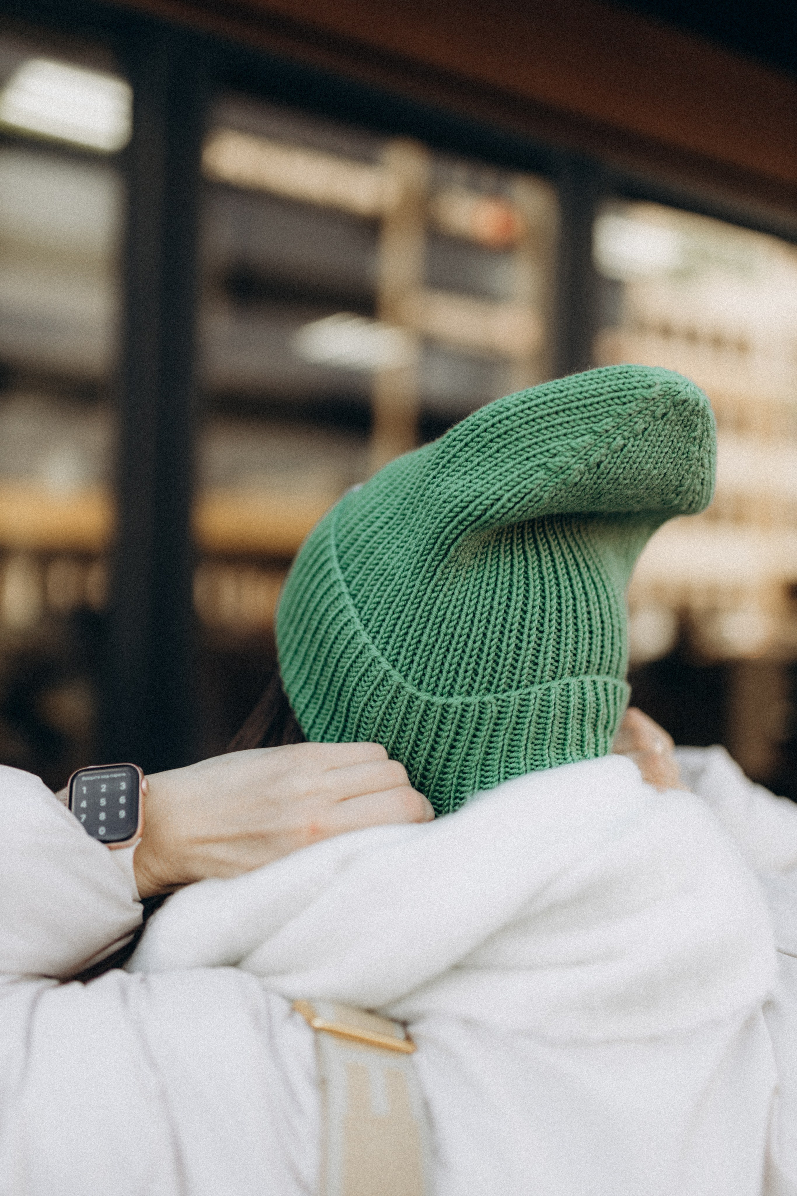 Полина. Вязальщица шапок. Фотограф НОГИНСК, Москва, Анастасия Белая