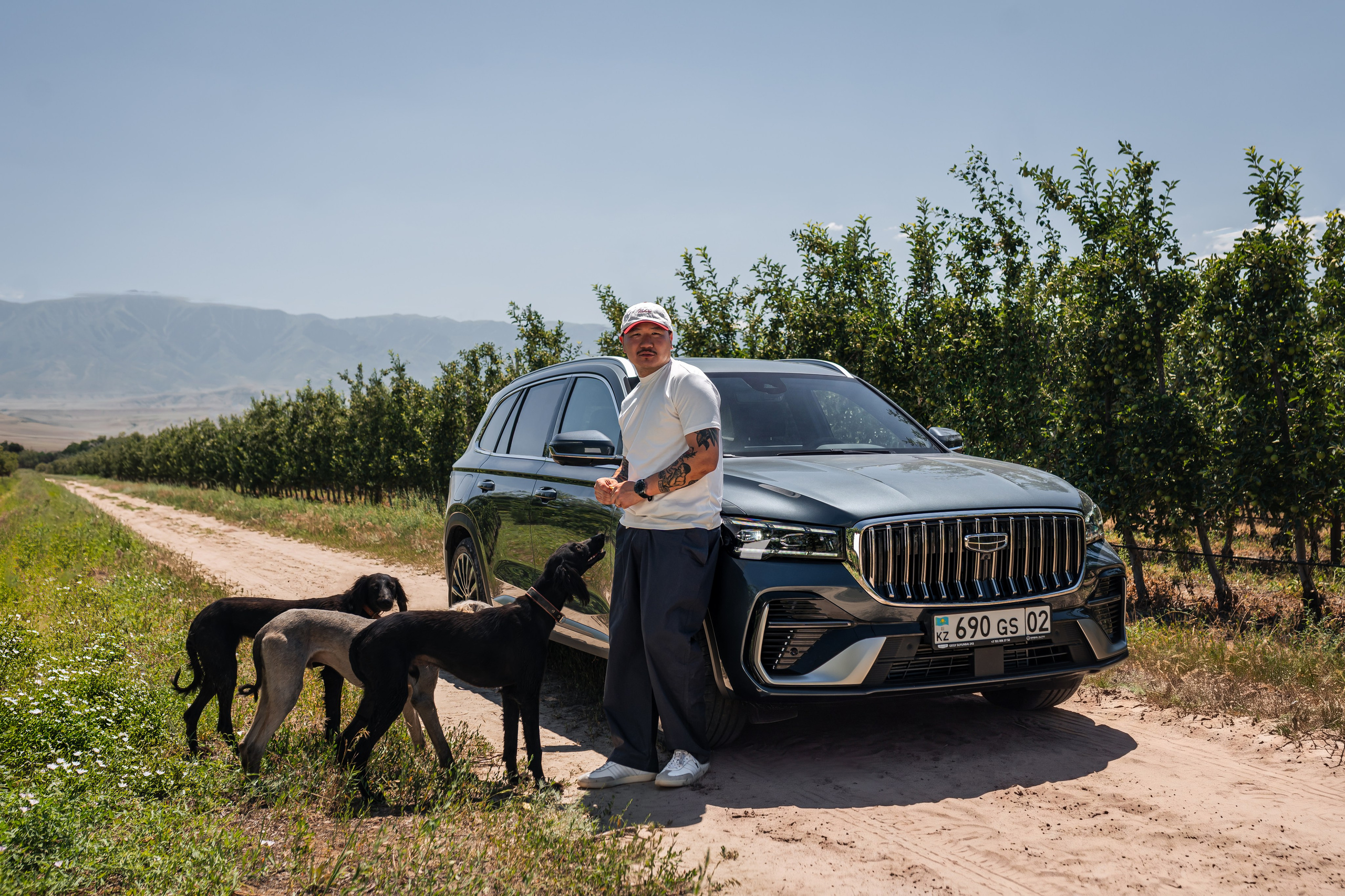 Geely Monjaro x Kana Beisekeyev. Чен Станислав | Автомобильный фотограф | Алматы, Казахстан