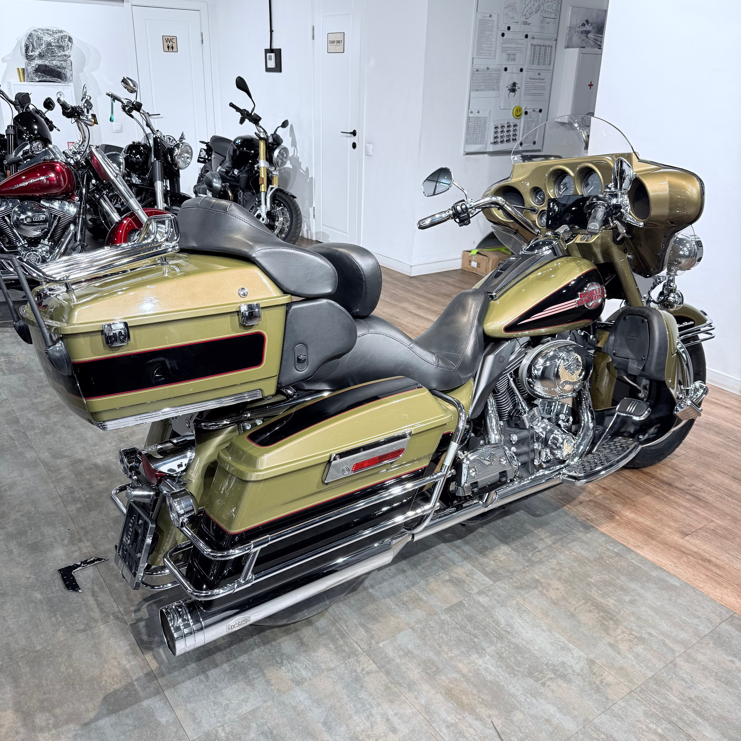 Мотоциклы Harley-Davidson 2007 Electra Glidе Ultrа Gоld Olive (Touring) — купить мотоцикл. Hello Davidson, Москва. Только хорошие мотоциклы…
