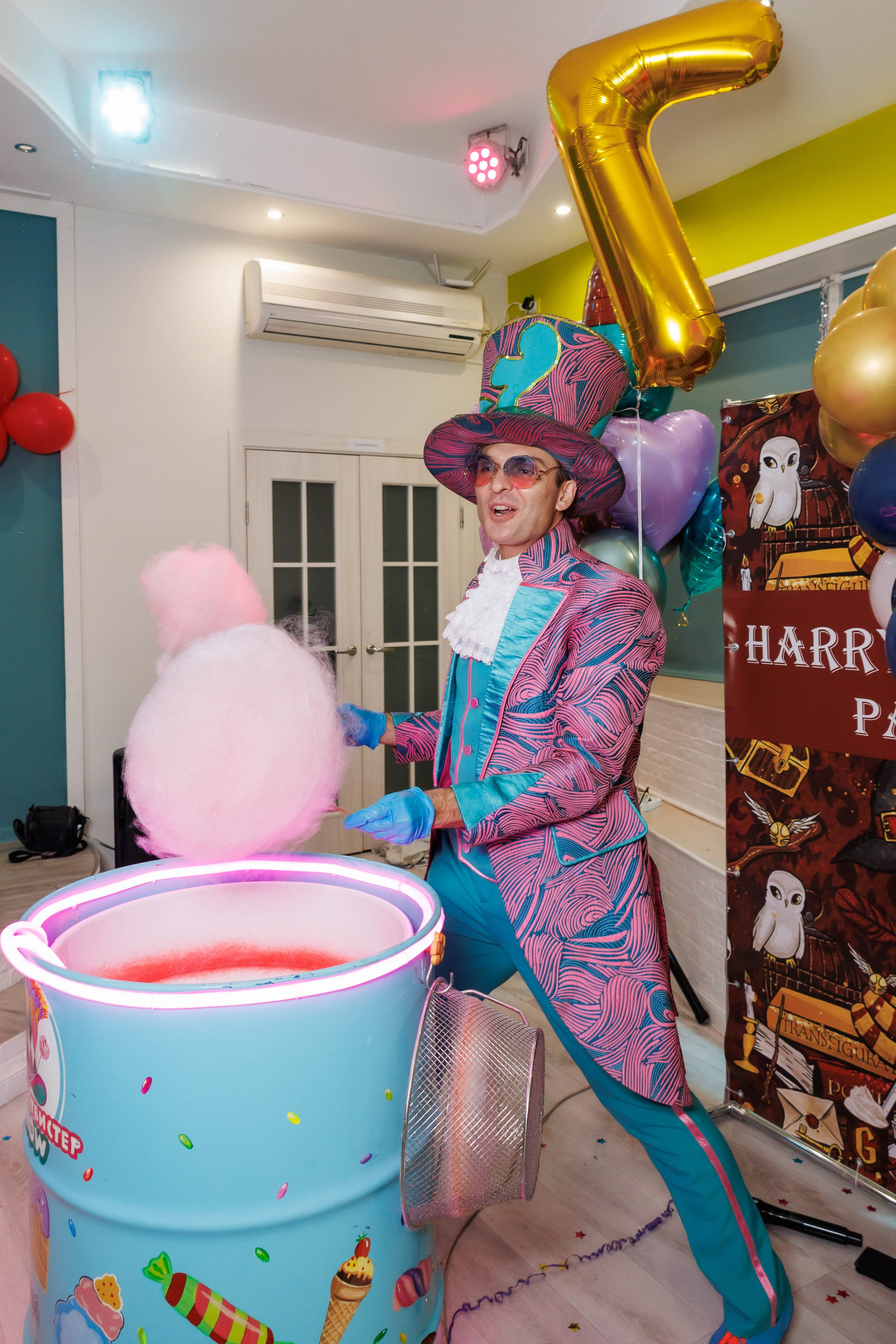 День Рождения в стиле Гарри Поттера. Фотограф в Москве Дмитрий Емельянов