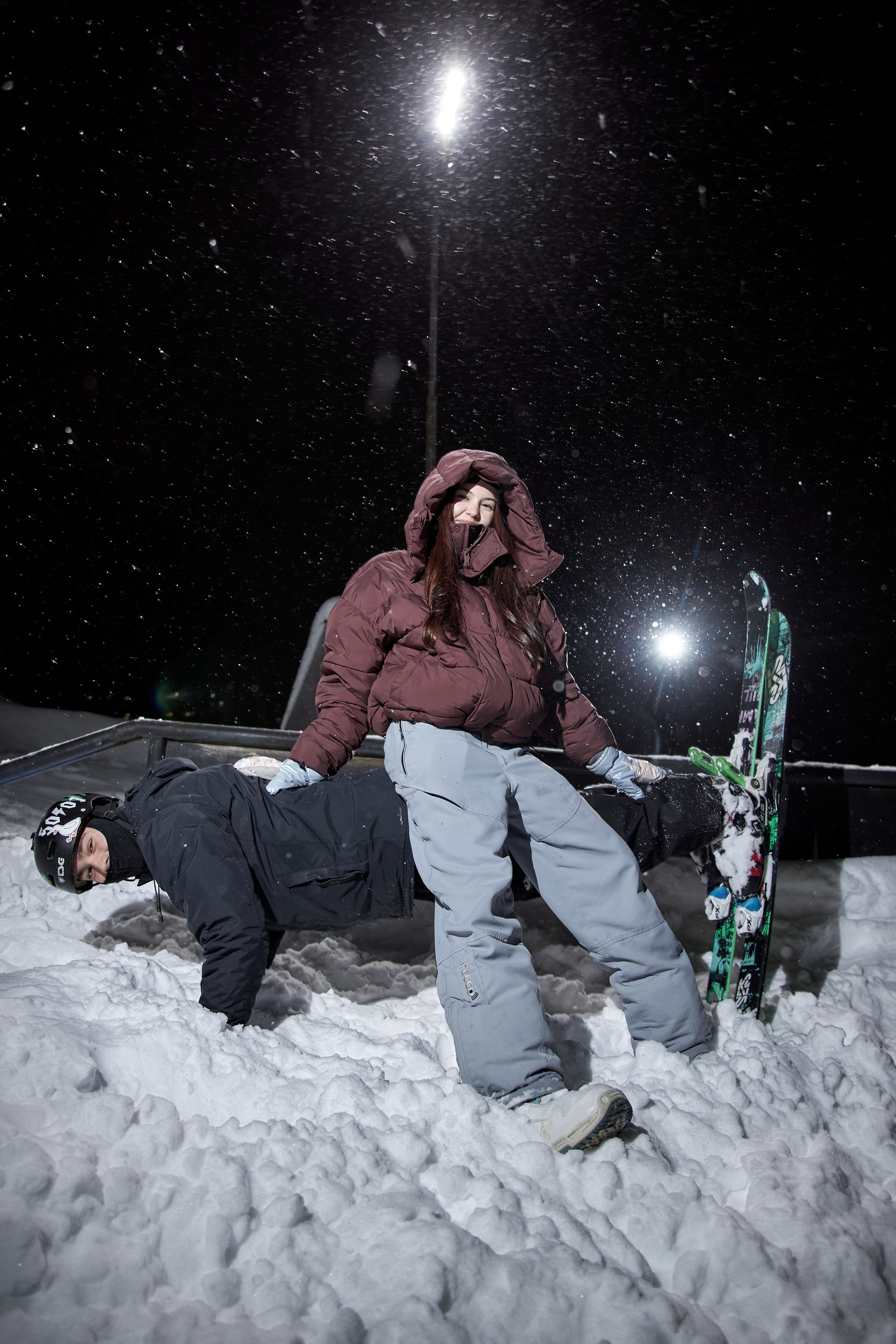 Сноубордисты. Фотограф Алексей Яковлев
