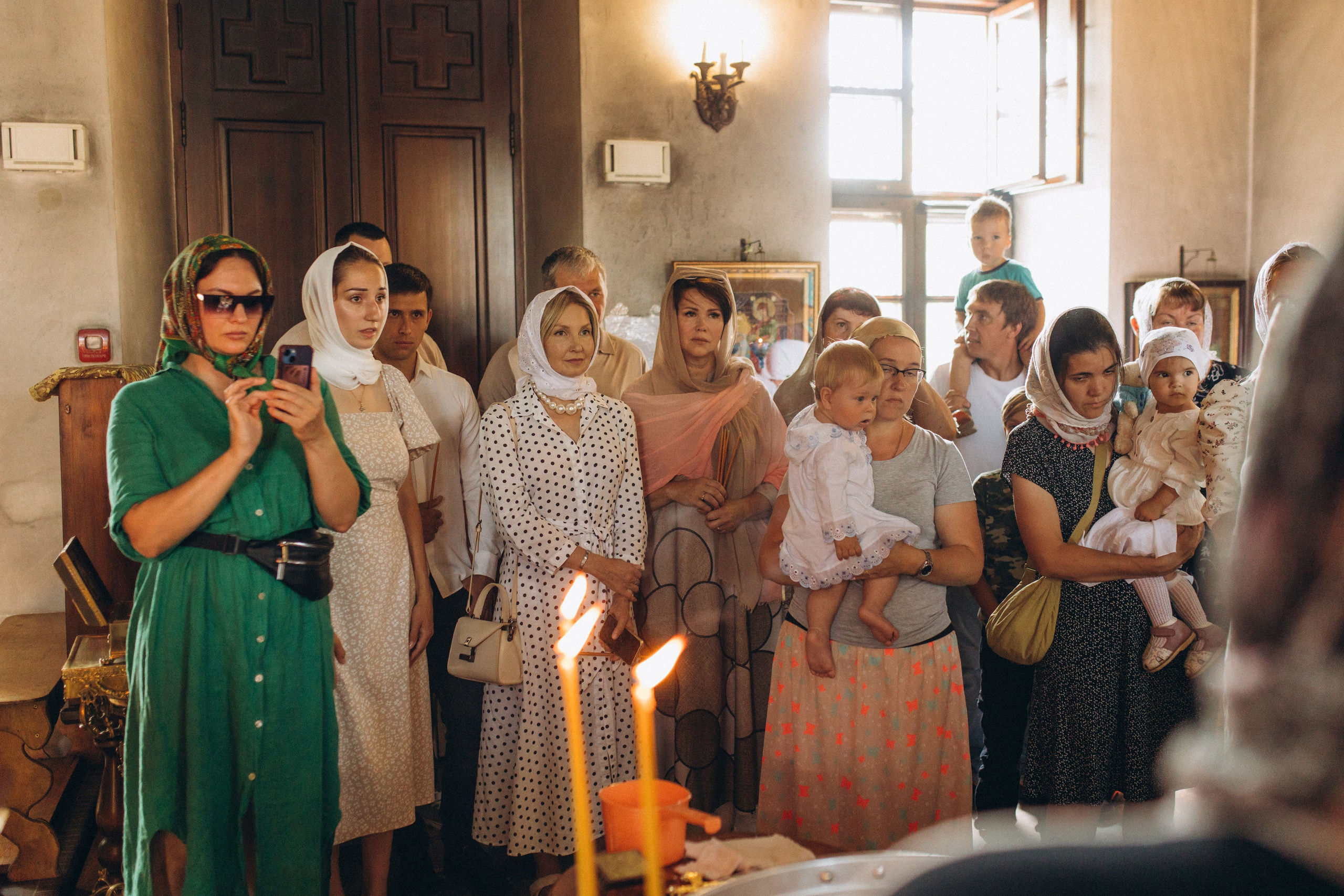 Крещение Марии. Семейный фотограф в Обнинске