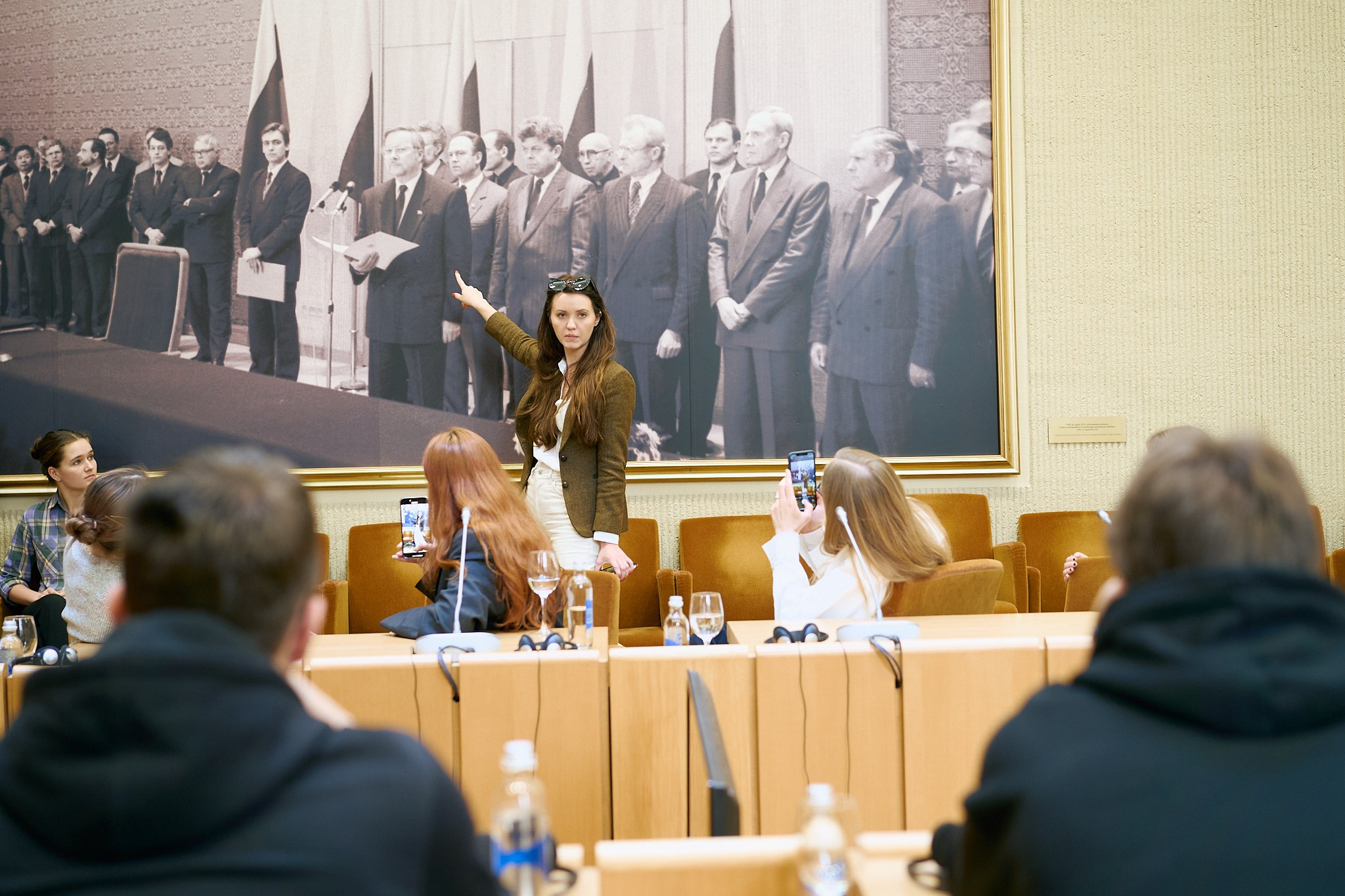 Aspen Institute Germany (Educational tour in Vilnius). Photographer in Vilnius