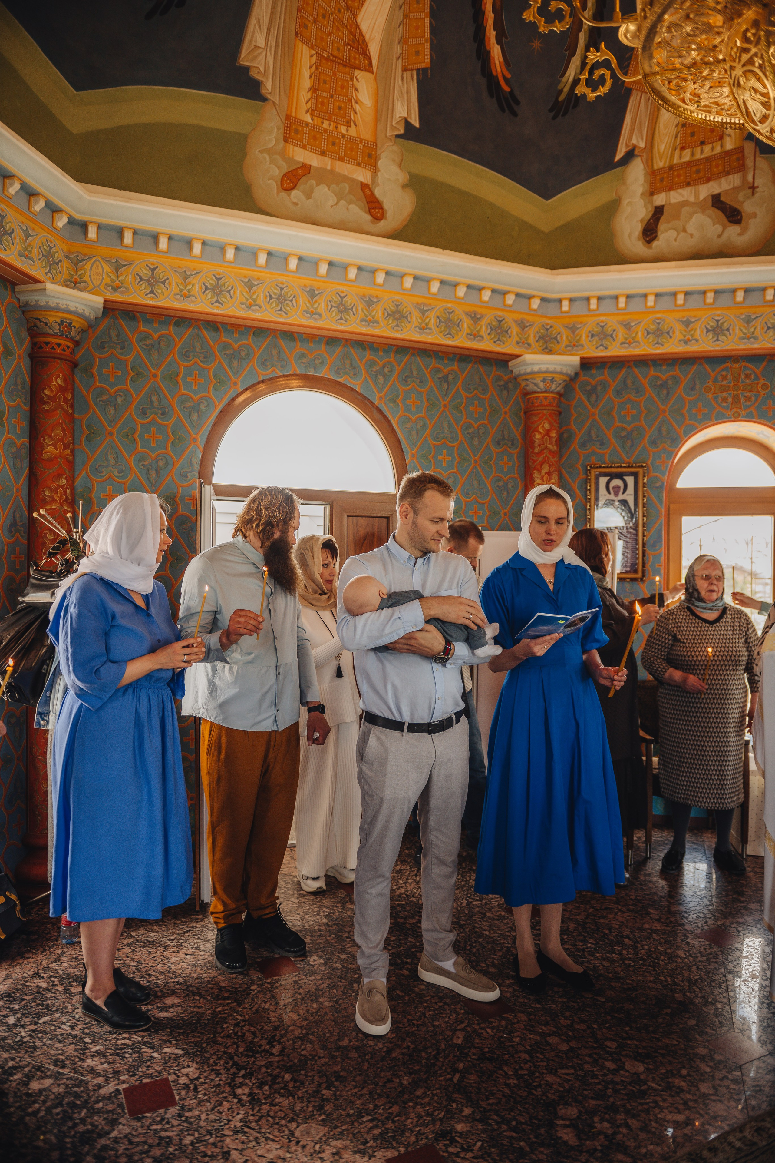 Таинство Крещения Мирона. Семейный, детский и свадебный фотограф в Черкесске Виктория Голубенко
