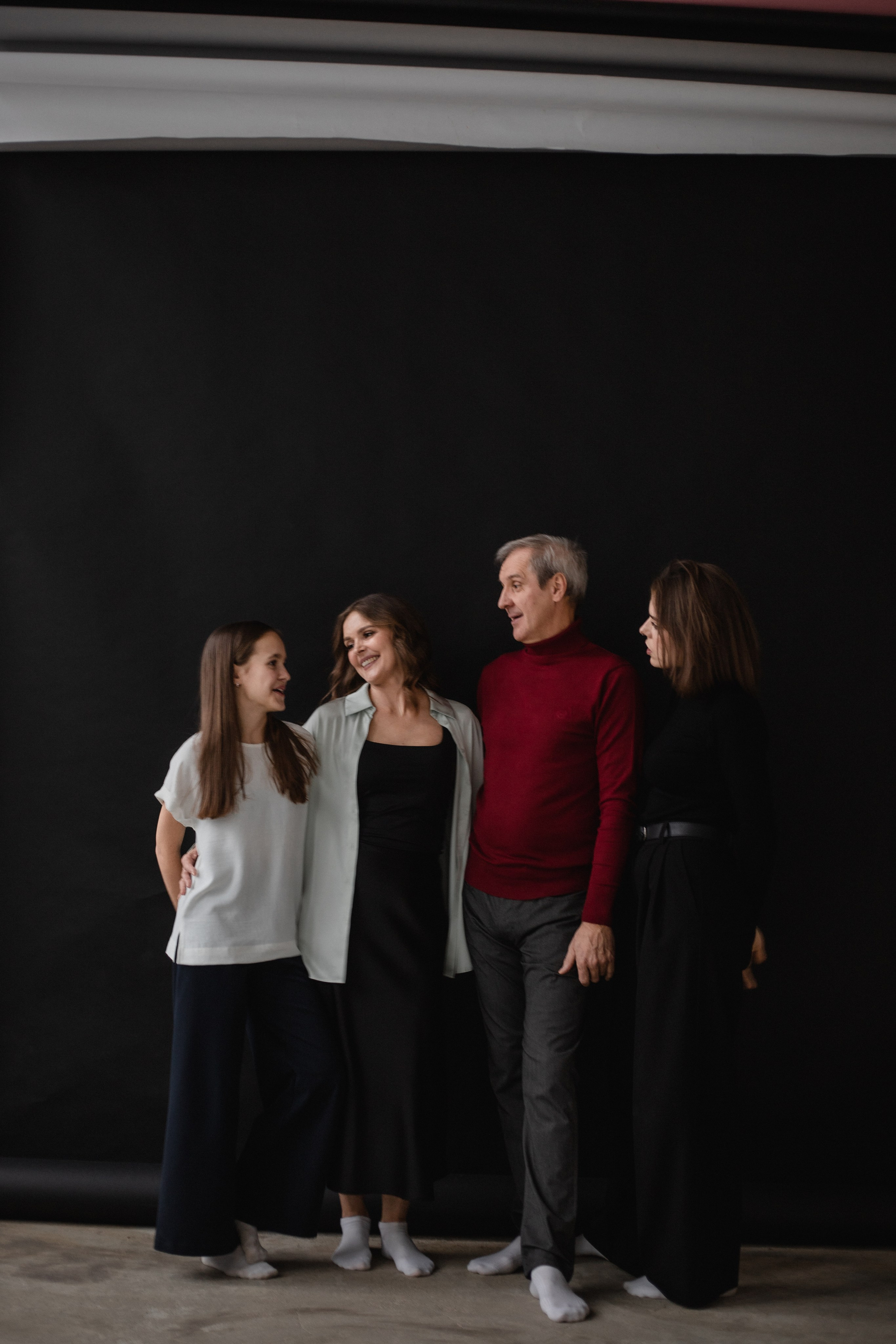 Студийная семейная съёмка