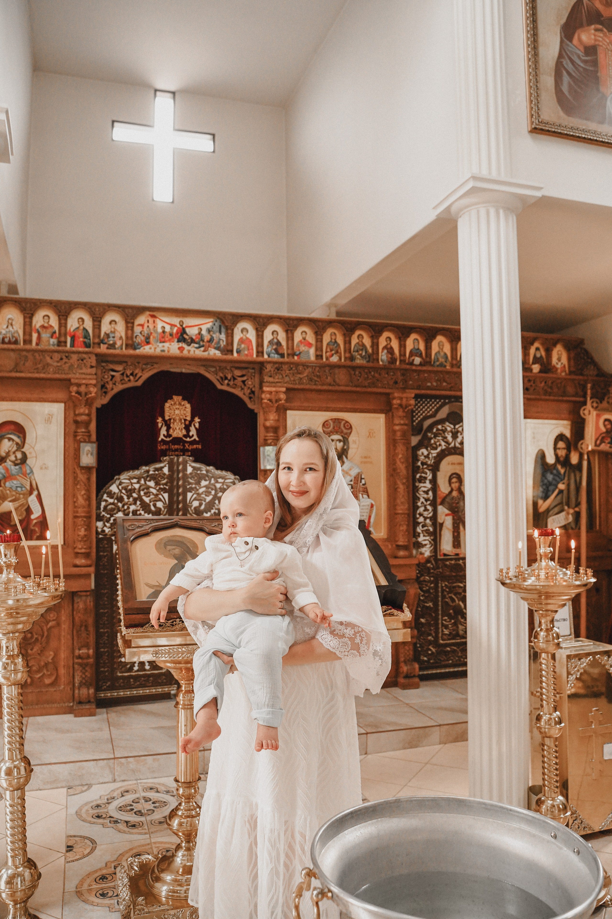 Крещение Лёвы. Семейный и женский фотограф в Краснодаре Анастасия Приймак