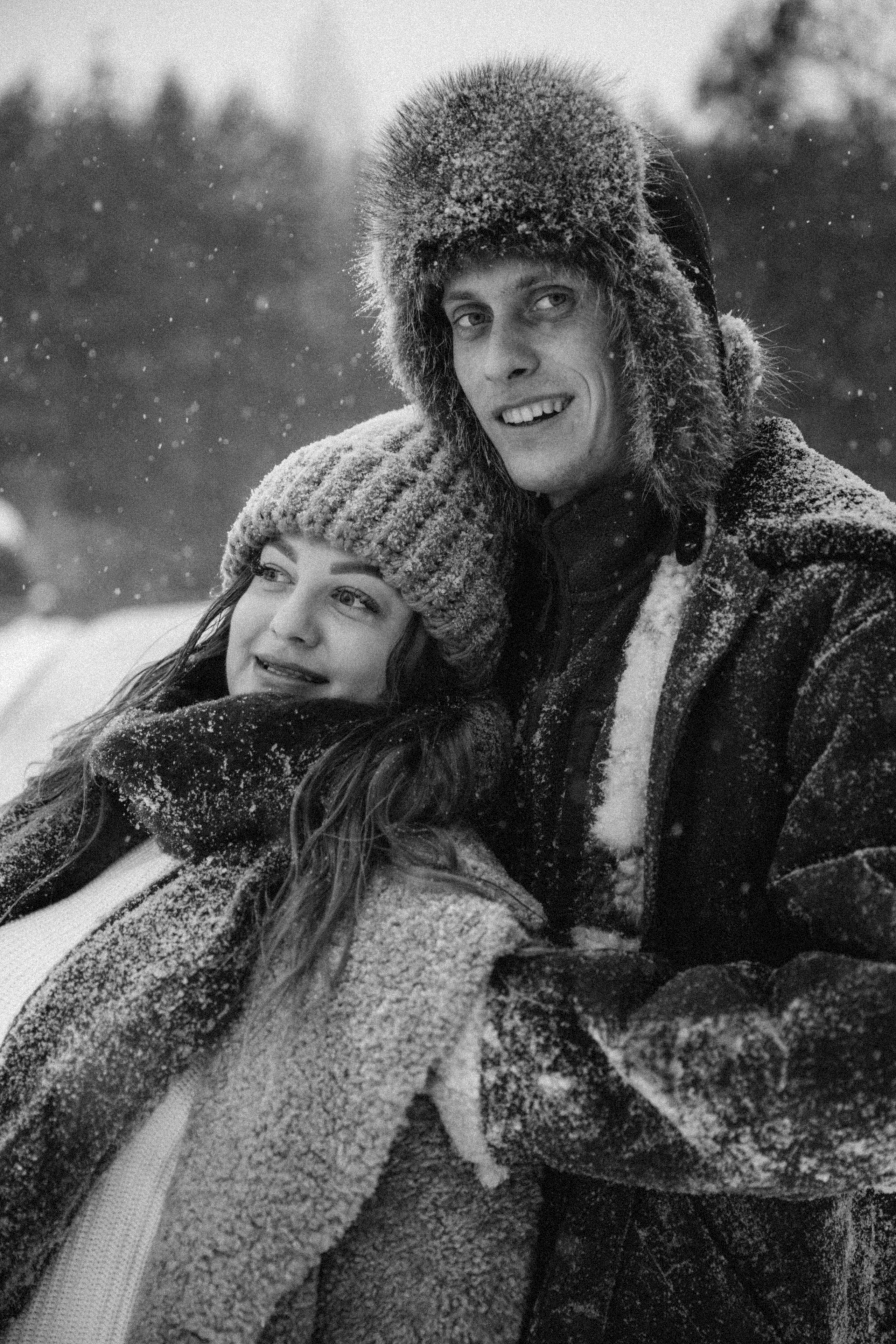 Зимняя лав стори. Фотограф Ульяна Дивина в Нижнем Новгороде и Нижегородской области