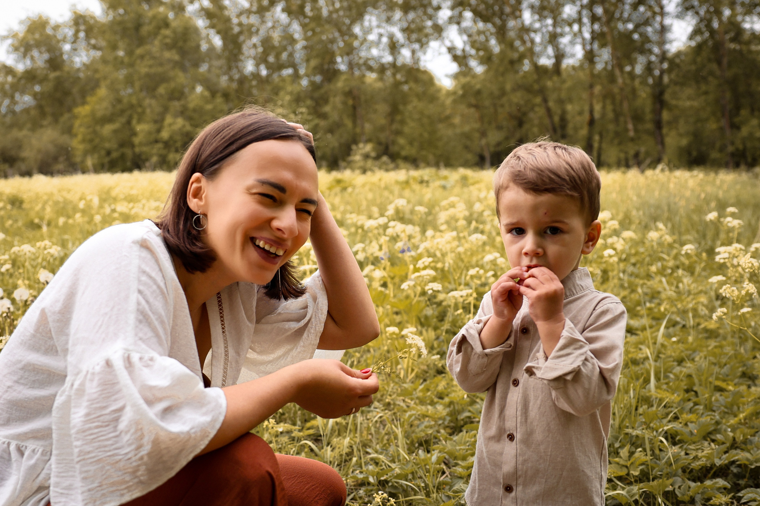 Прогулка в парке. Катя и Платон. Ваш семейный newborn и lifestyle фотограф в СПБ Наталья Журавлева