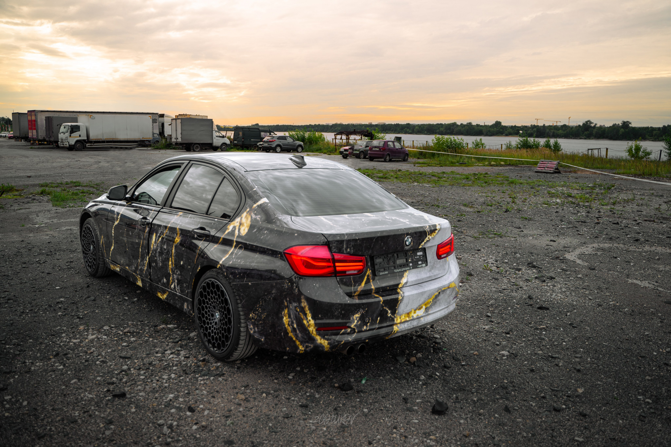 BMW 3-series. Автомобильный фотограф и видеограф в Санкт-Петербурге I 2golukov prod