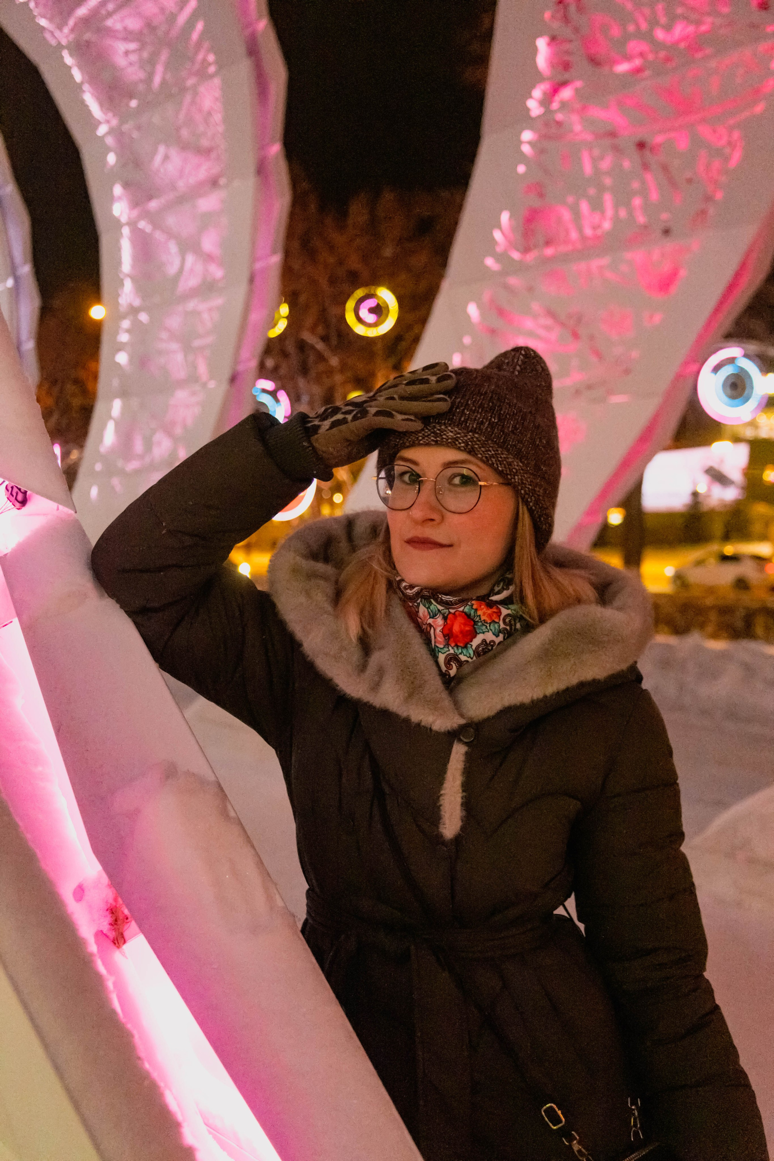 Новогодняя фотосессия с Машей. Фотограф Пермь. Фотосессия в фотостудии Перми и на свежем воздухе