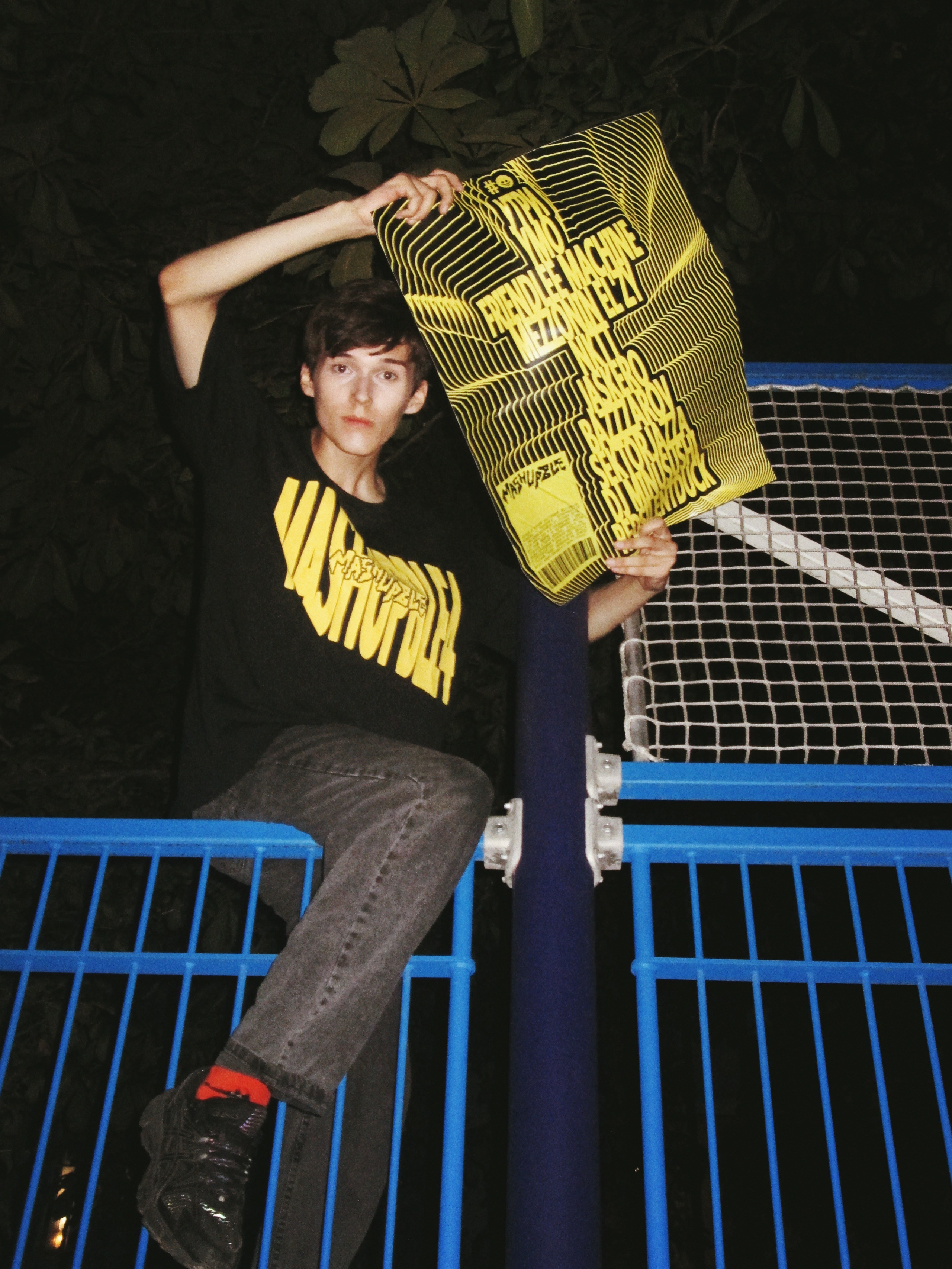 Съемка мерча MASHUPBLE. Концертный и портретный фотограф в Москве Соня Спросонья