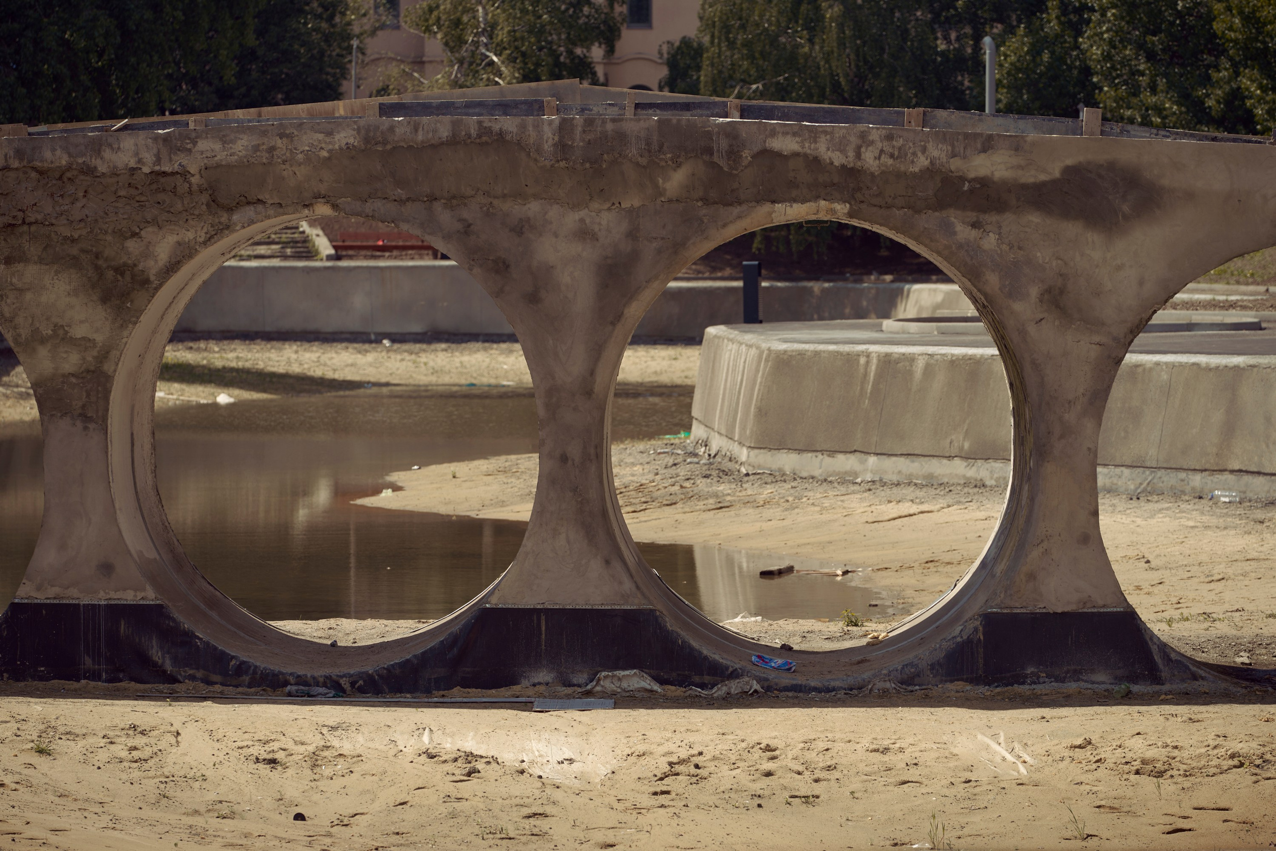 Circular Bridge. Creative Photographer Denis Klero
