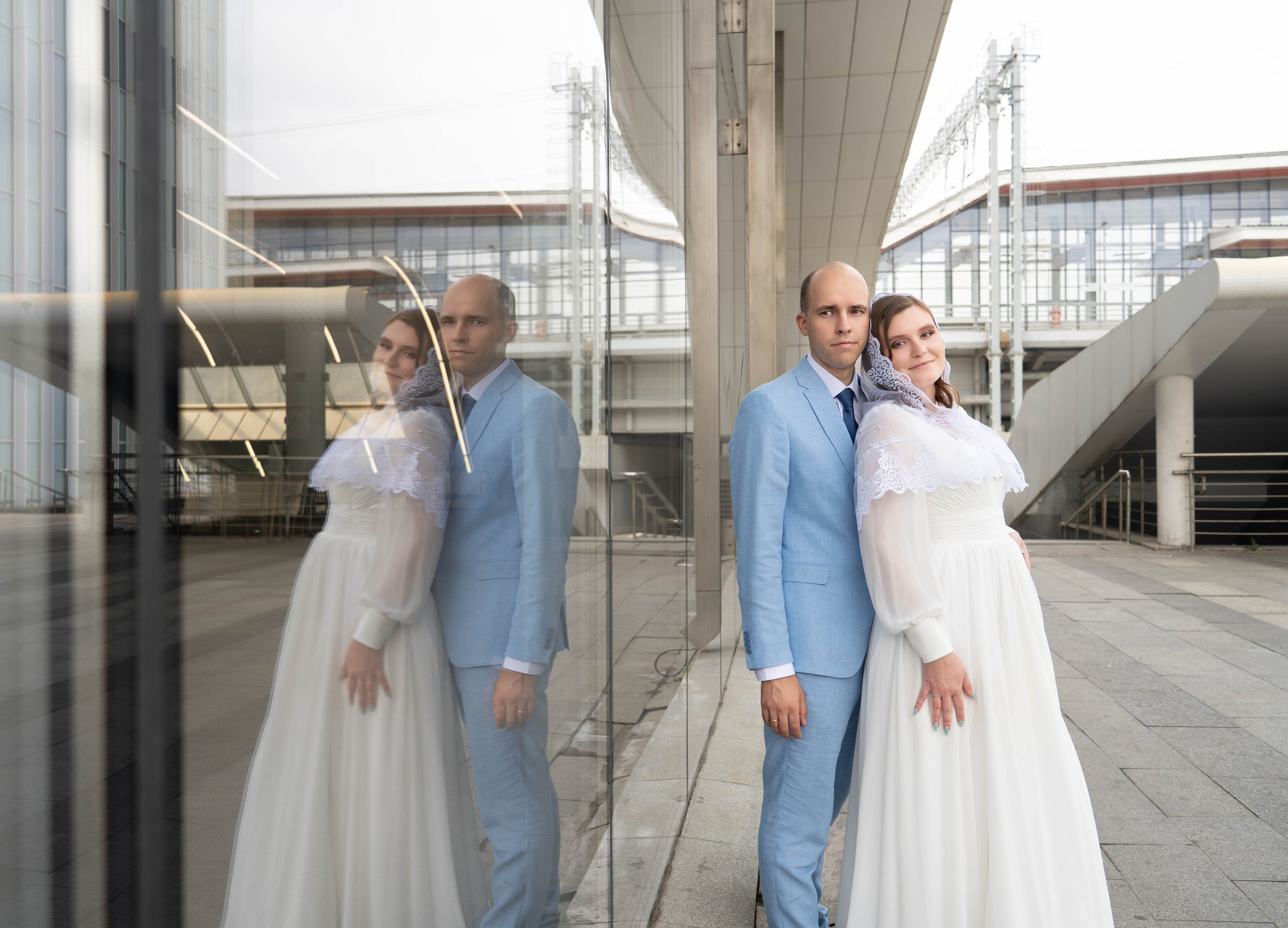 Прогулка Сергей и Полина. Фотограф в Москве