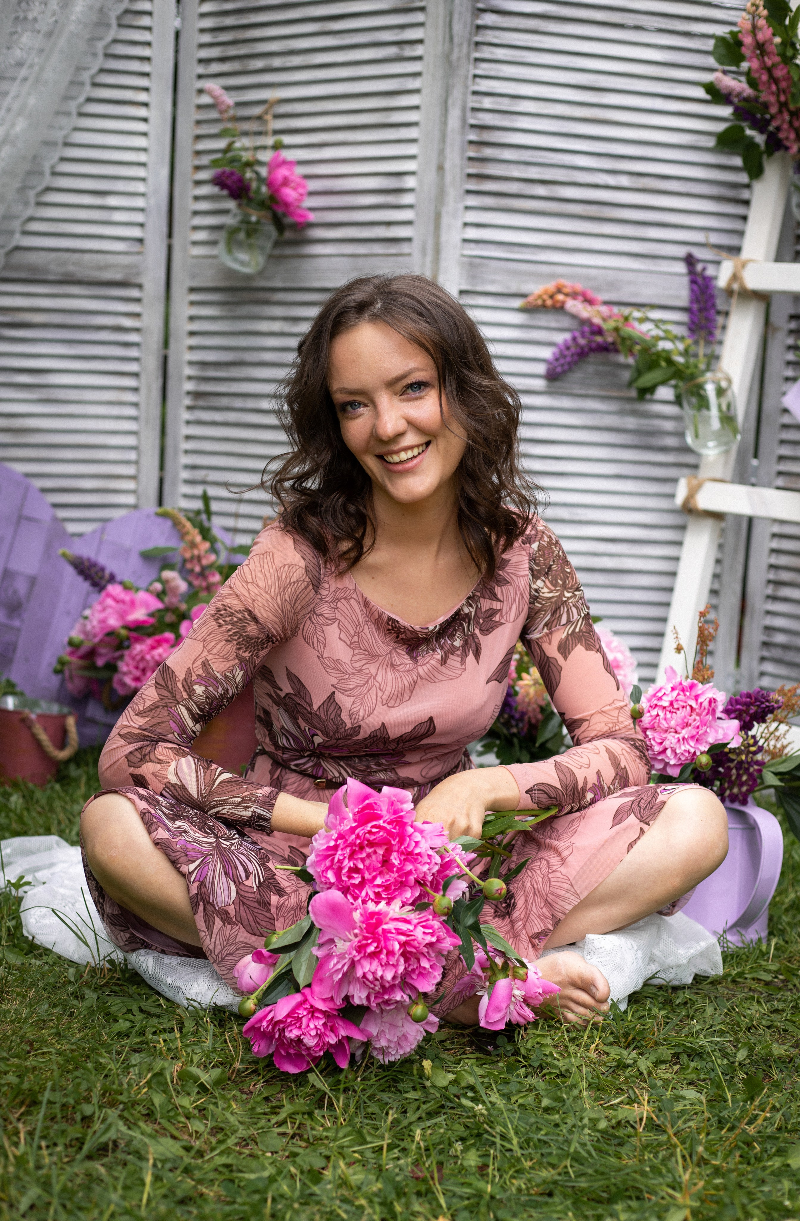 Фотопроект - Сад пионов. Семейный и женский фотограф Кемерово Мария Степ