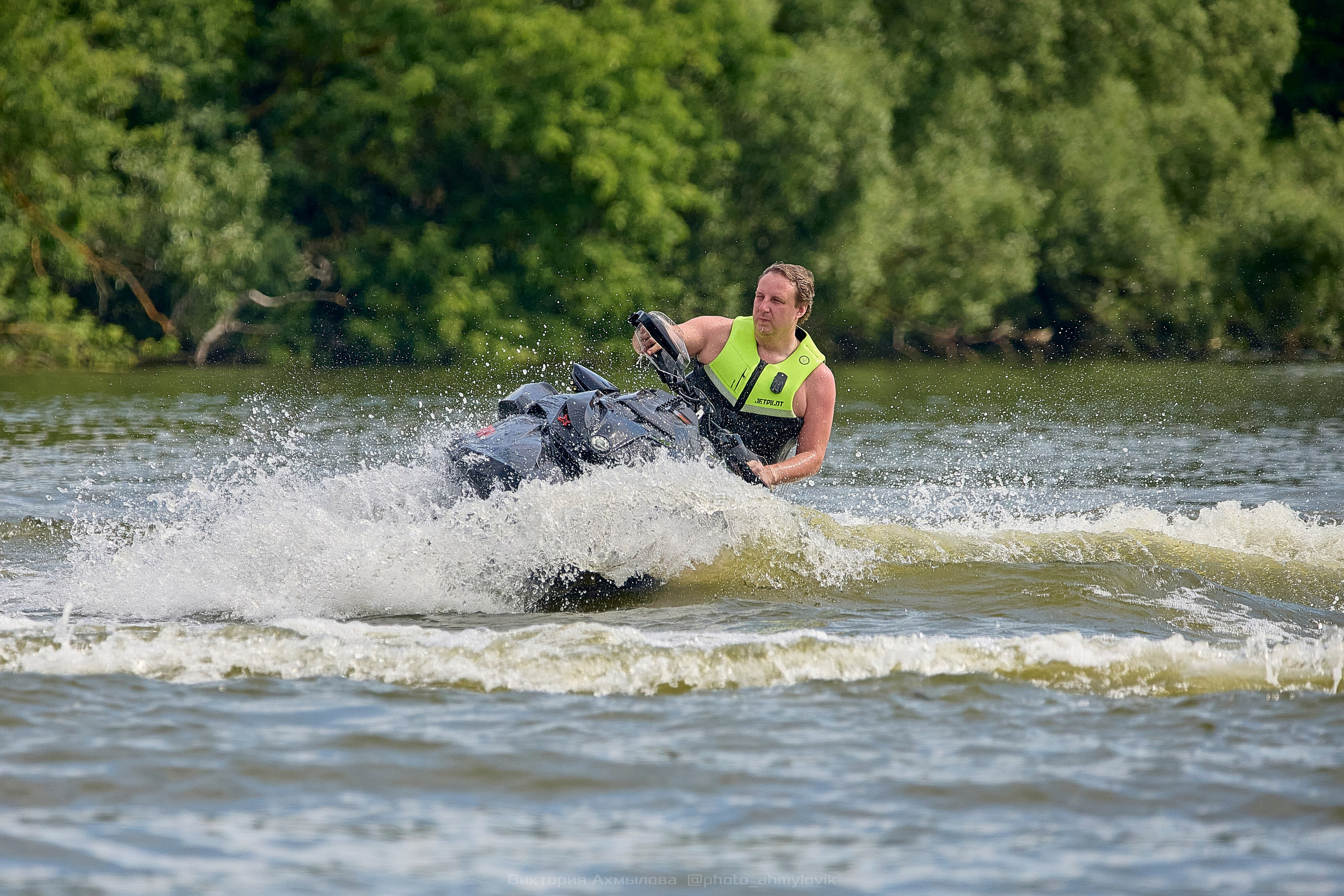 Аквабайки на Северке. Виктория Ахмылова. Фотограф в Москве