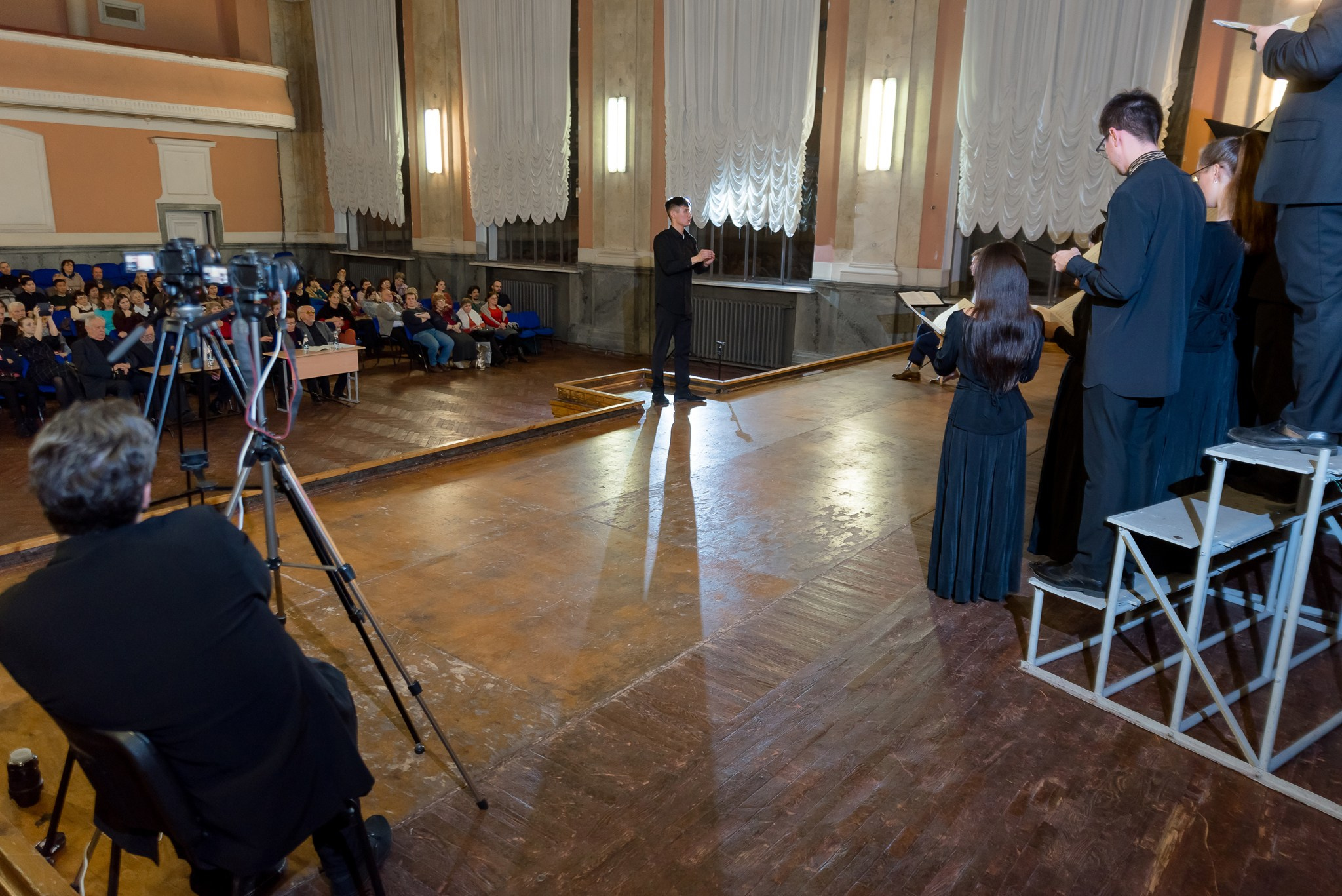 Отчетный концерт дирижеров. Свадебный и семейный фотограф из Санкт-Петербурга Климов Анатолий