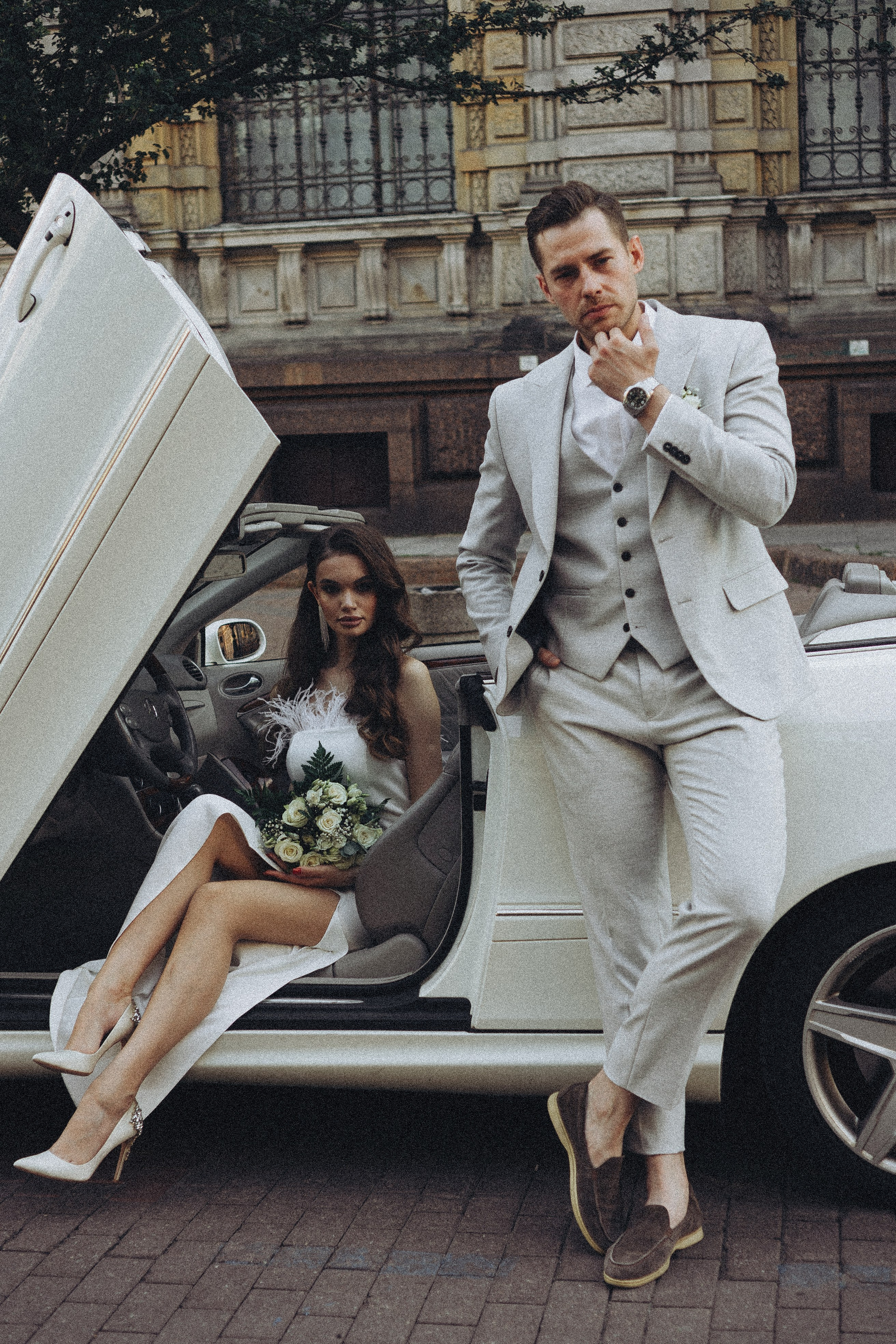 Свадебная сьемка у академии Штиглица. Профессиональный фотограф, Санкт-Петербург — Виктория Богомолова