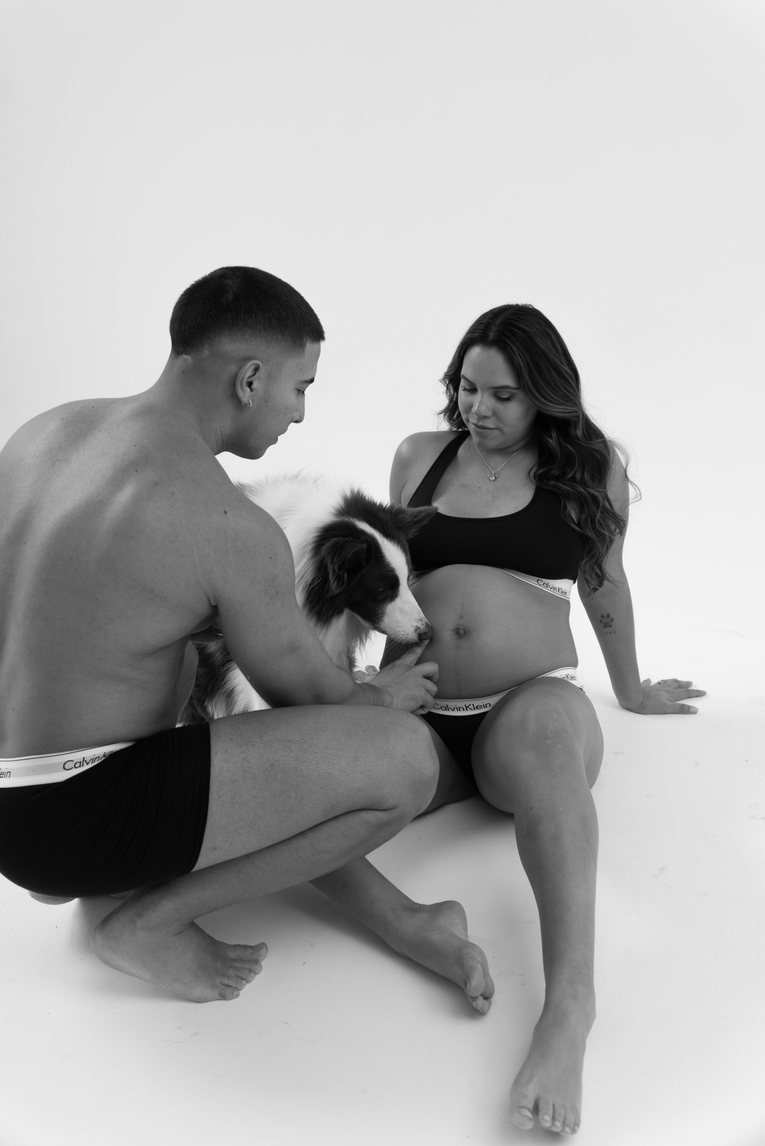 Andrea «en el estudio / in the studio». Wedding Photographer in Barcelona and Medellin