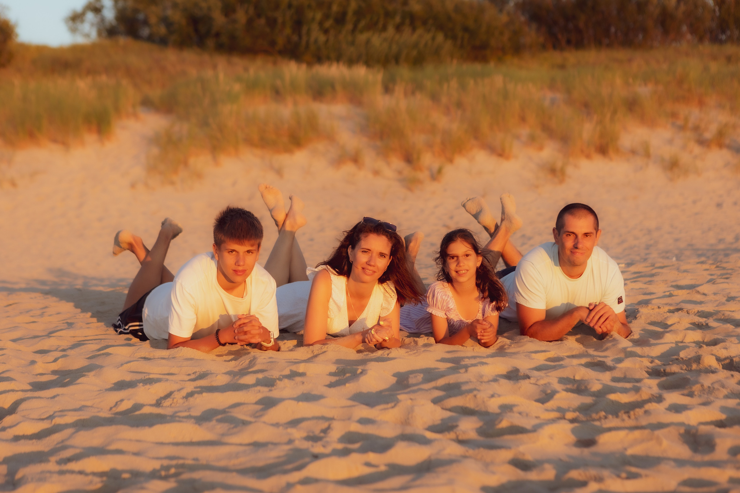 Настя, Рома, Алина и Лёша. Семейный фотограф в Калининграде Никазакова Ольга