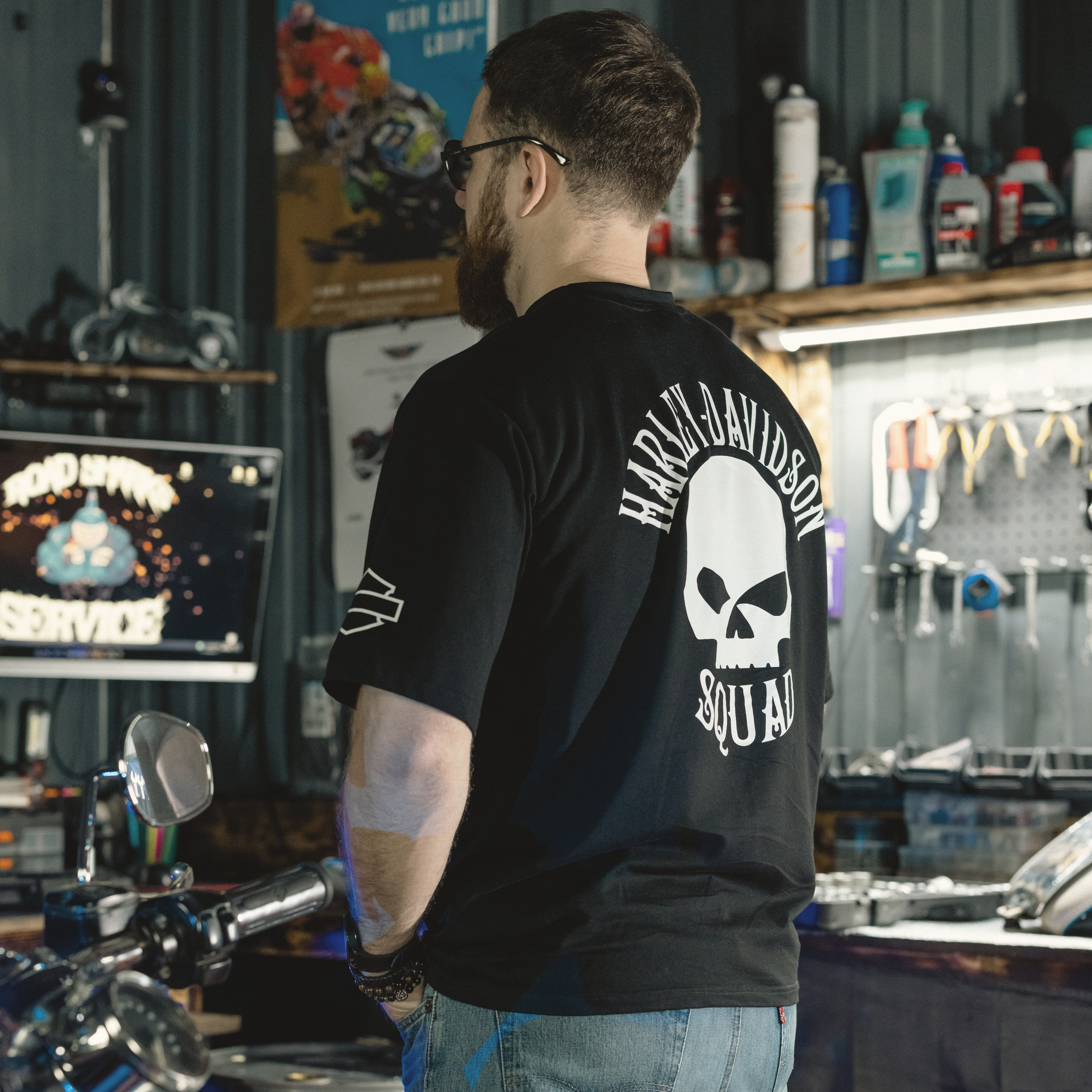 Harley-Davidson Squad (Мерч). Павел Варг. Индивидуальный фотограф в Москве и Московской области
