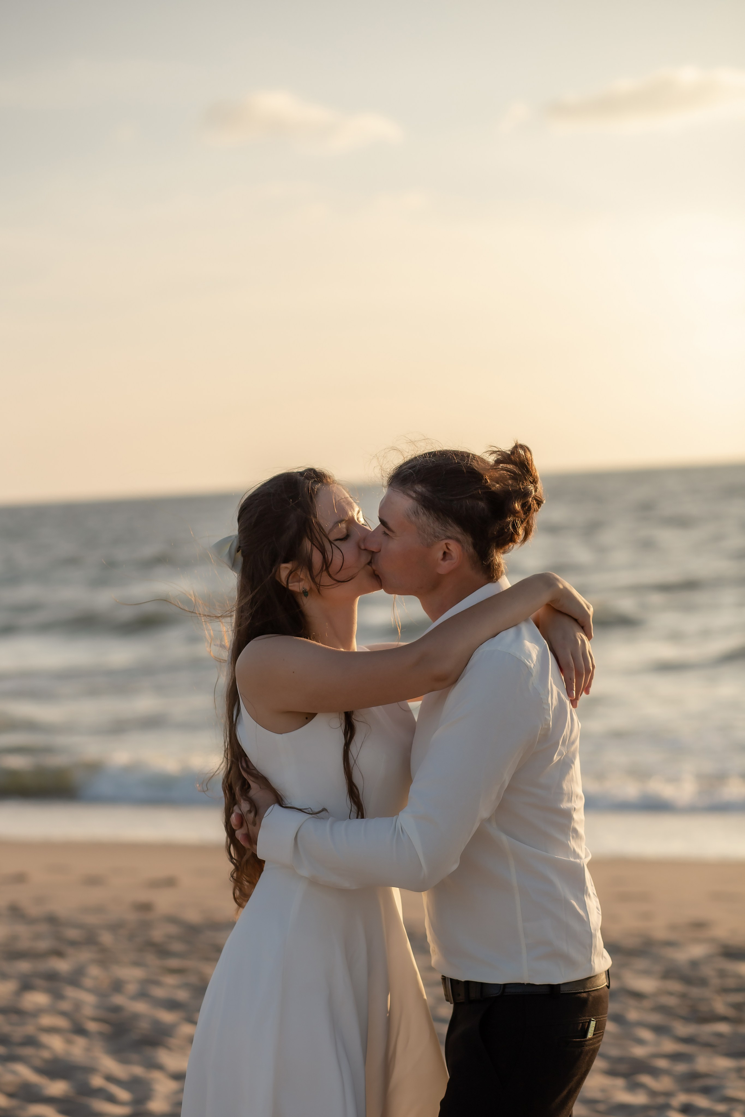 Ирина и Данил. Закат. Фотограф в Калининграде Решетникова Алина