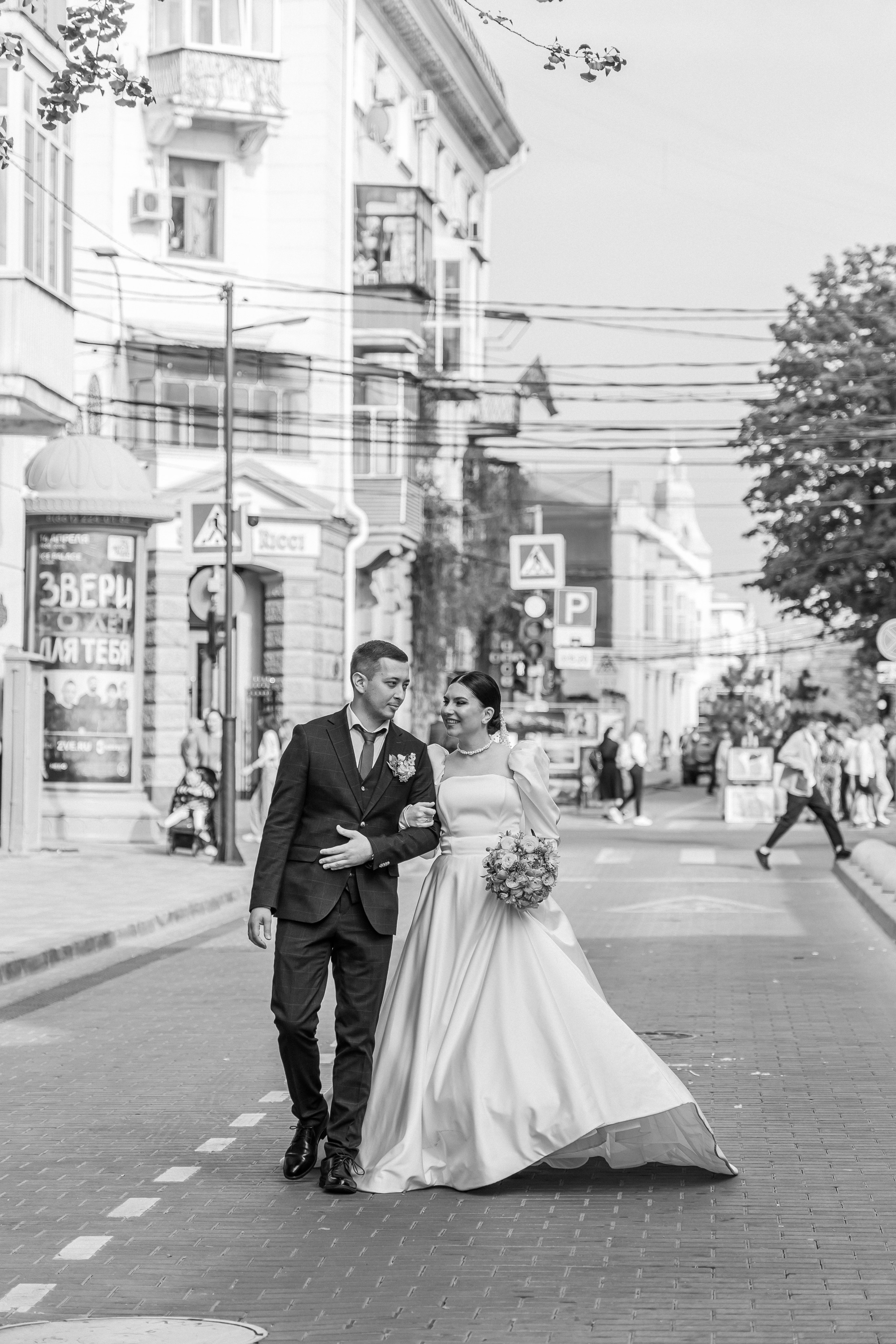 Яна и Святослав. Свадебный день. Свадебная фотография. Арина Рубах