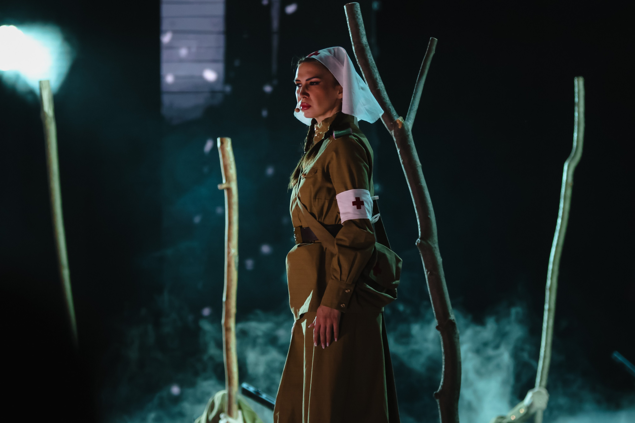 Василий Теркин, театр «Русская песня». Фотограф Ольга Махалова — Санкт-Петербург, Москва, Нижний Новгород